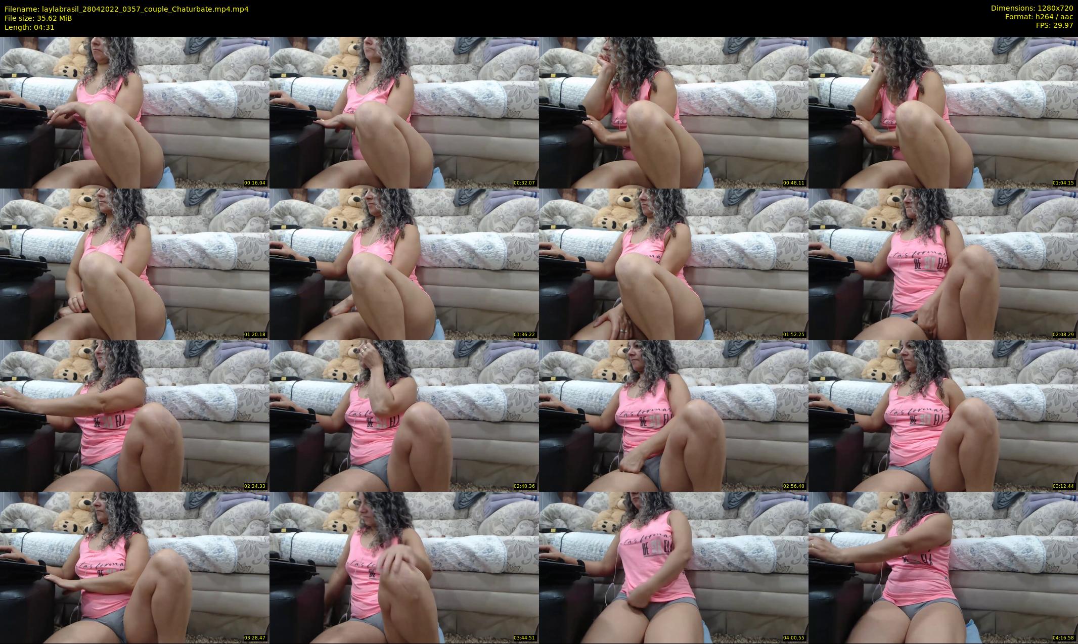 laylabrasil — 5 minute Chaturbate female cam show recording, 720p, Apr 28, 2022