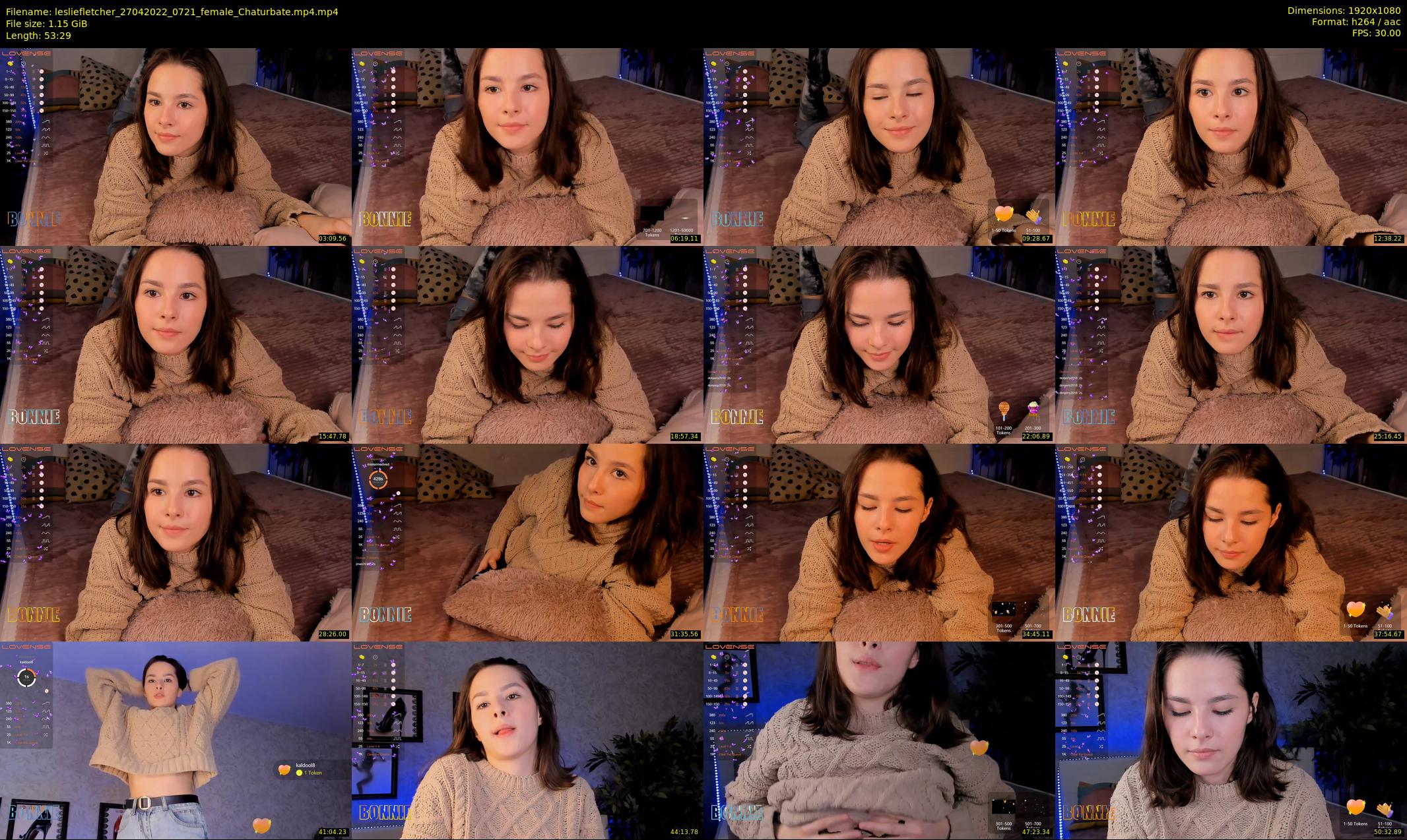 lesliefletcher — 54 minute Chaturbate couple cam show recording, 1080p, Apr 27, 2022