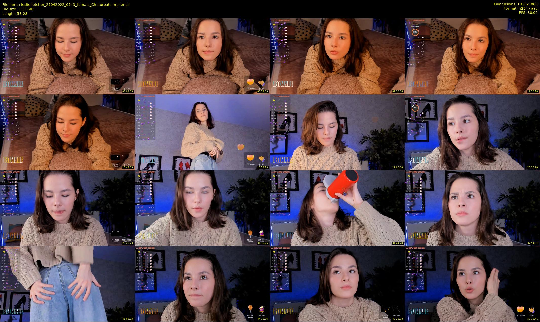 lesliefletcher — 54 minute Chaturbate couple cam show recording, 1080p, Apr 27, 2022