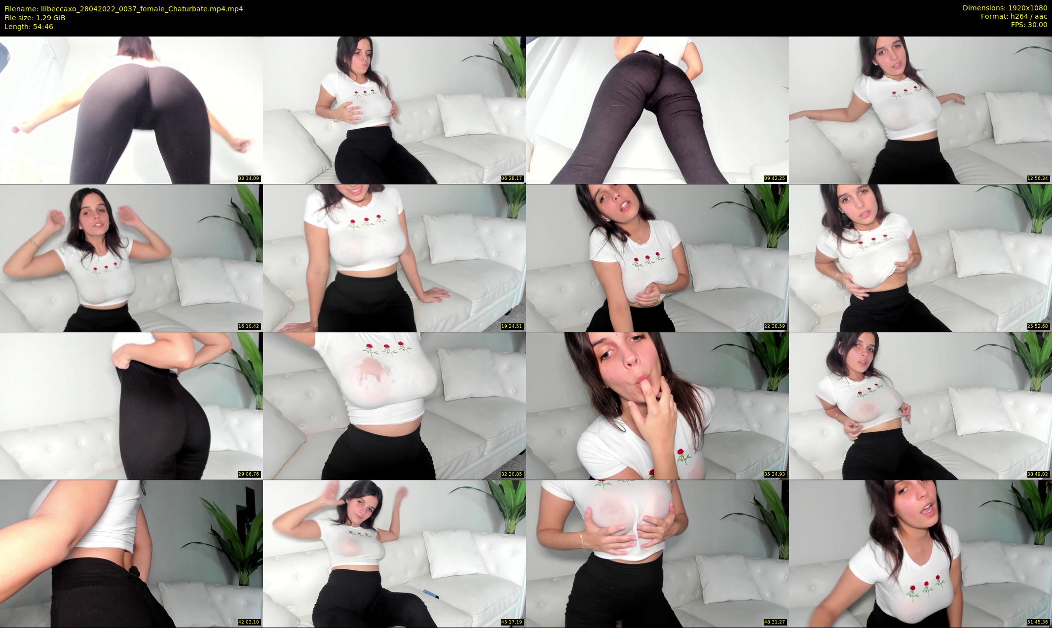 lilbeccaxo — 55 minute Chaturbate female cam show recording, 1080p, Apr 28, 2022