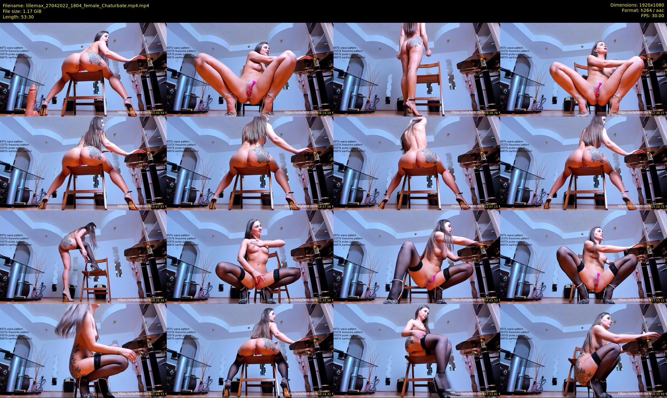 lillemax — 54 minute Chaturbate female cam show recording, 1080p, Apr 27, 2022