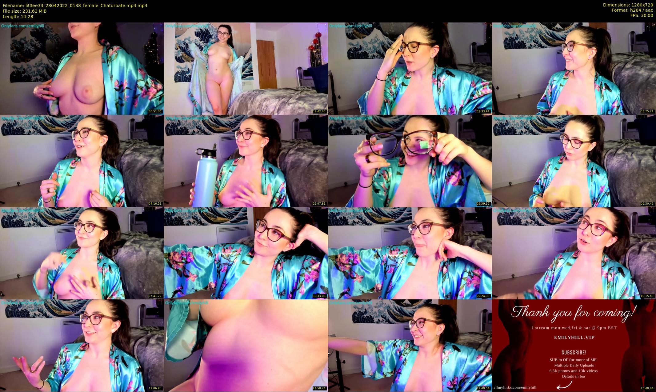 littlee33 — 15 minute Chaturbate female cam show recording, 720p, Apr 28, 2022