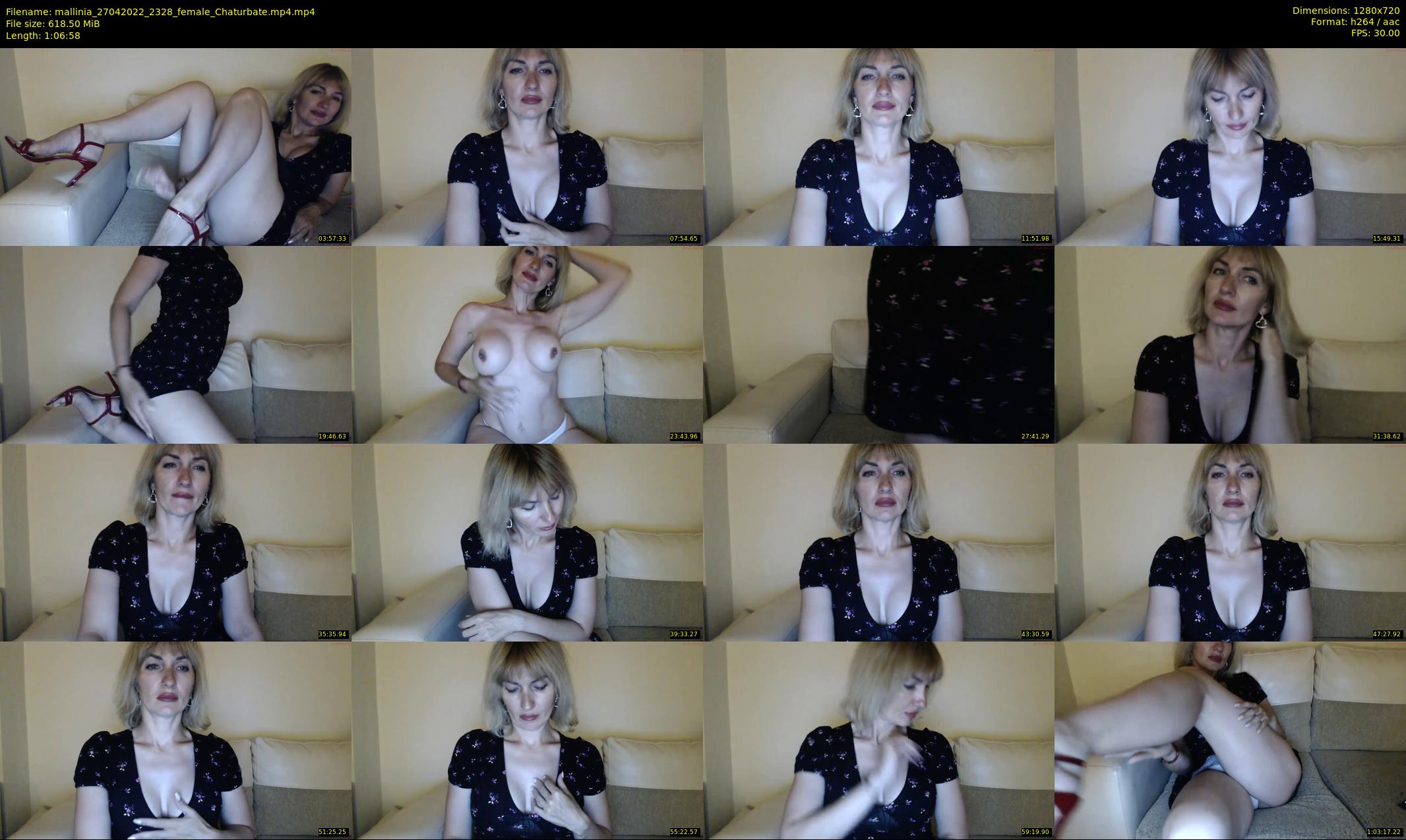 mallinia — 67 minute Chaturbate female cam show recording, 720p, Apr 27, 2022
