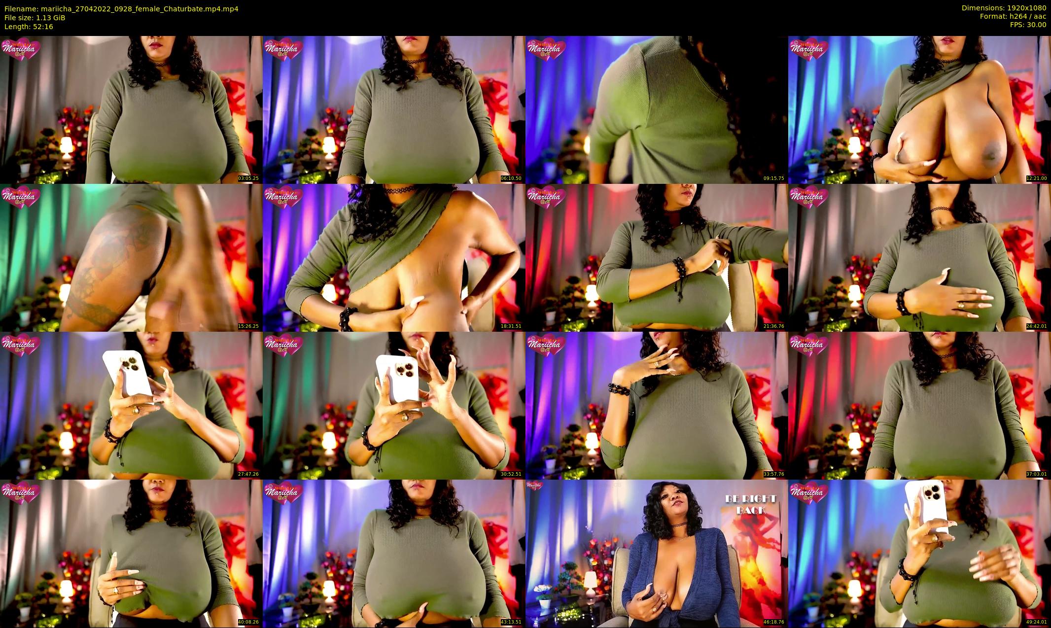 mariicha — 53 minute Chaturbate female cam show recording, 1080p, Apr 27, 2022