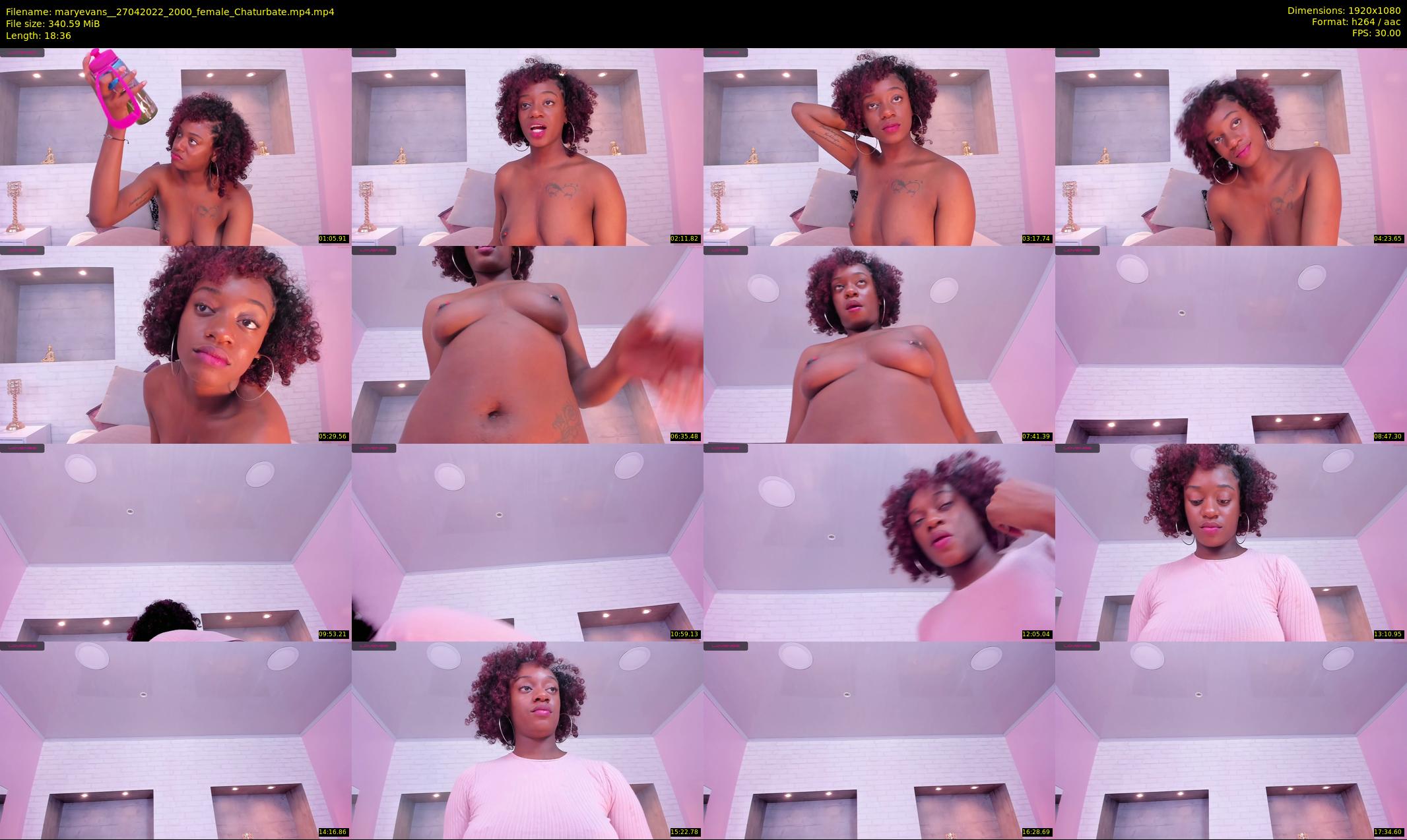 maryevans_ — 19 minute Chaturbate female cam show recording, 1080p, Apr 27, 2022