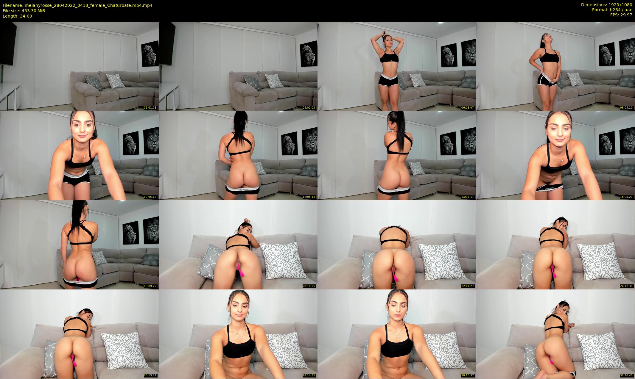 melanyrosse — 35 minute Chaturbate female cam show recording, 1080p, Apr 28, 2022