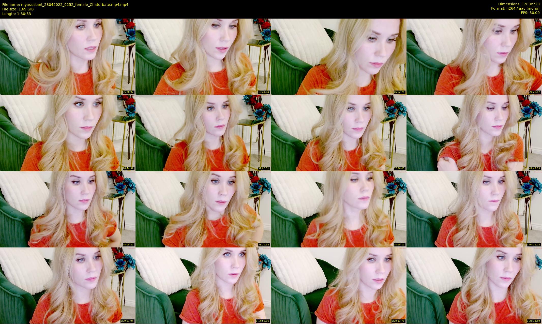 myassistant — 91 minute Chaturbate female cam show recording, 720p, Apr 28, 2022