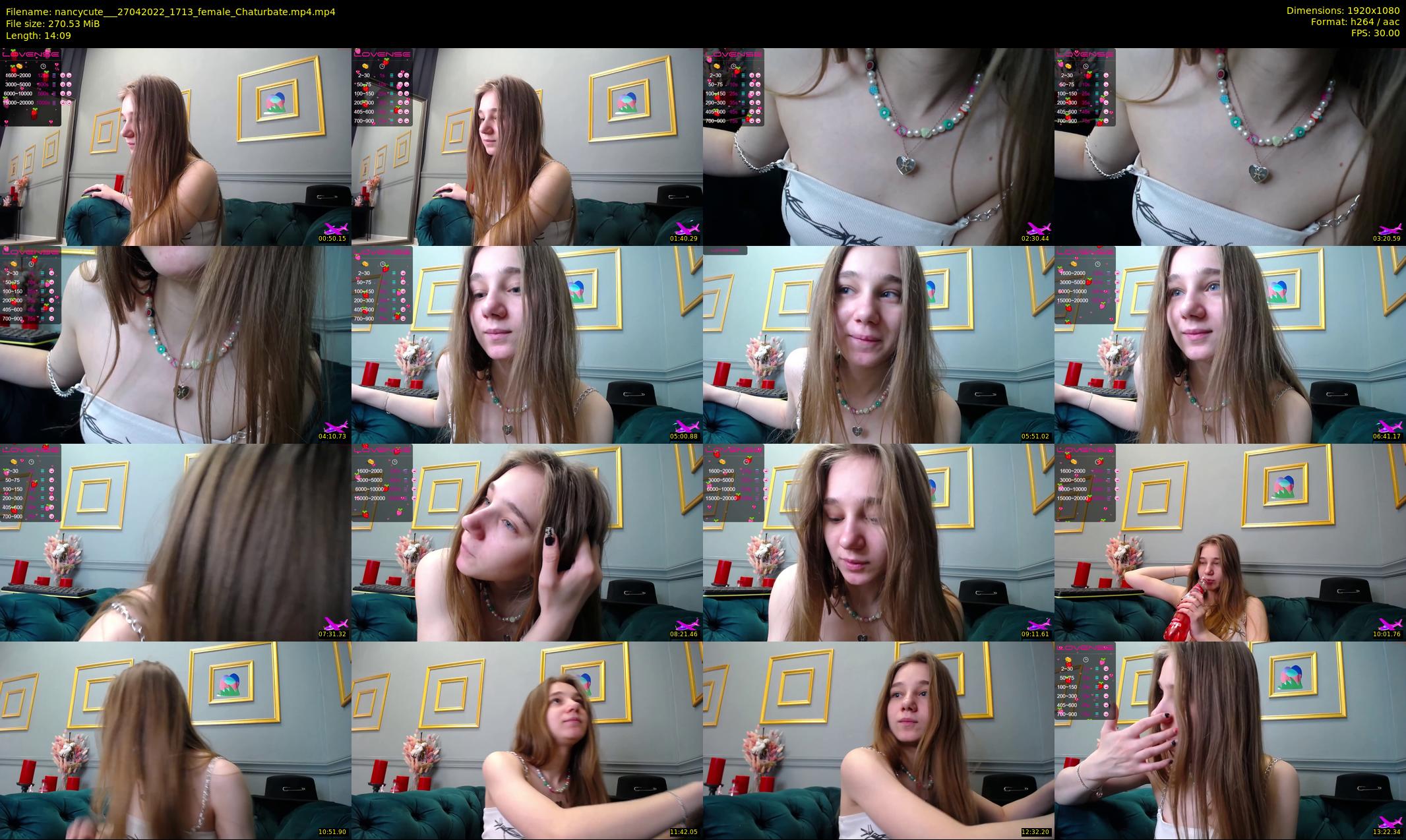 nancycute__ — 15 minute Chaturbate female cam show recording, 1080p, Apr 27, 2022
