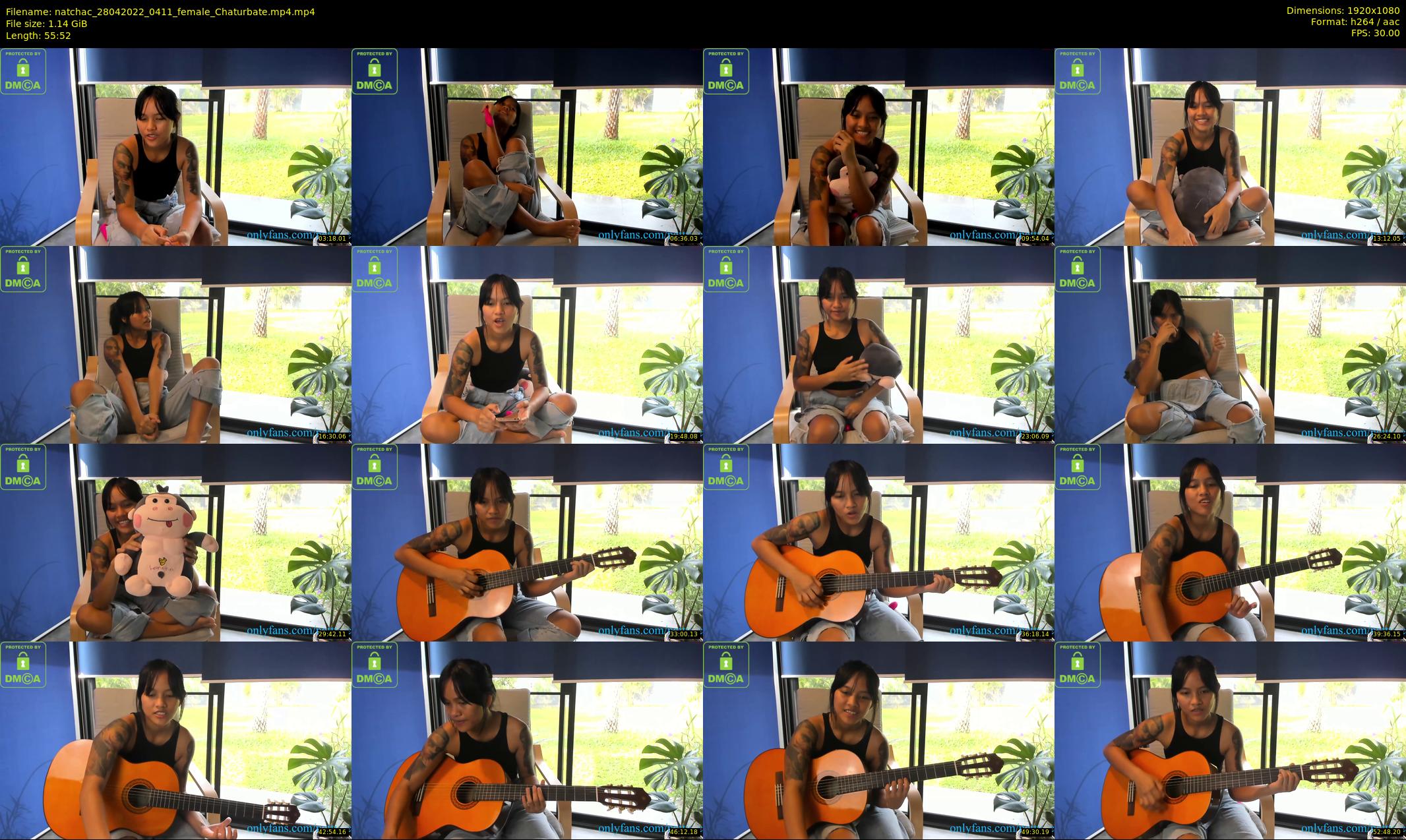 natchac — 56 minute Chaturbate female cam show recording, 1080p, Apr 28, 2022