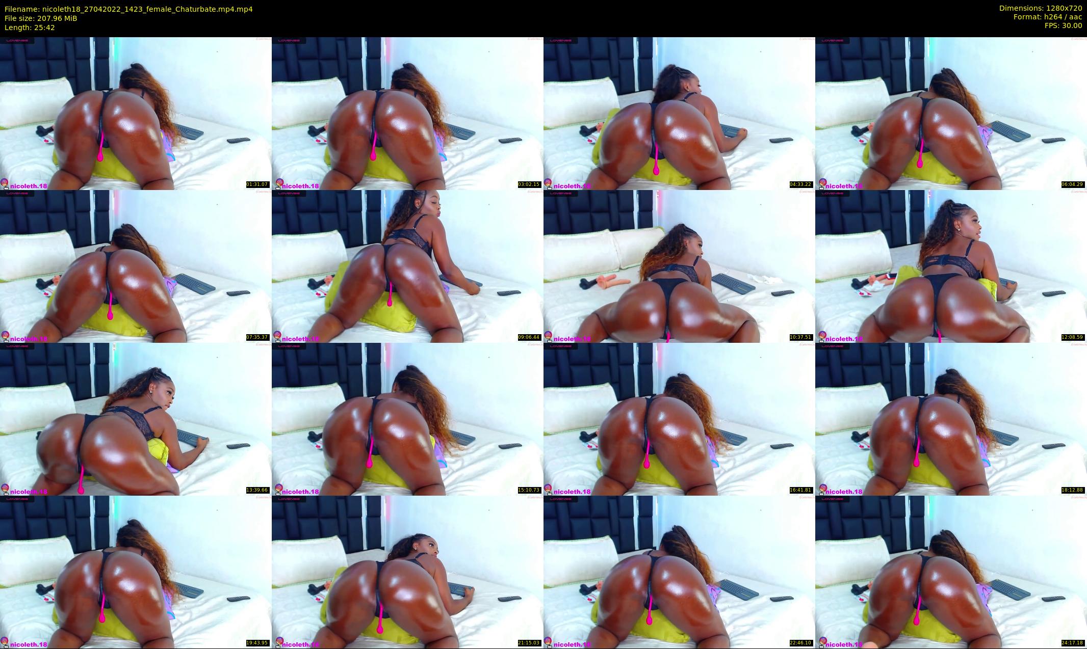 nicoleth18 — 26 minute Chaturbate female cam show recording, 720p, Apr 27, 2022