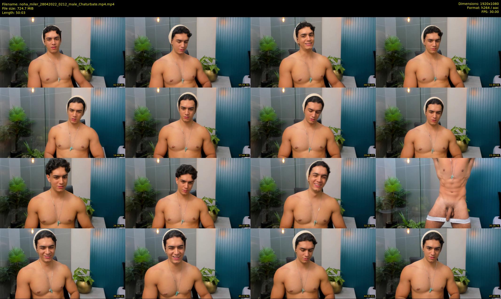 noha_miler — 51 minute Chaturbate male cam show recording, 1080p, Apr 28, 2022