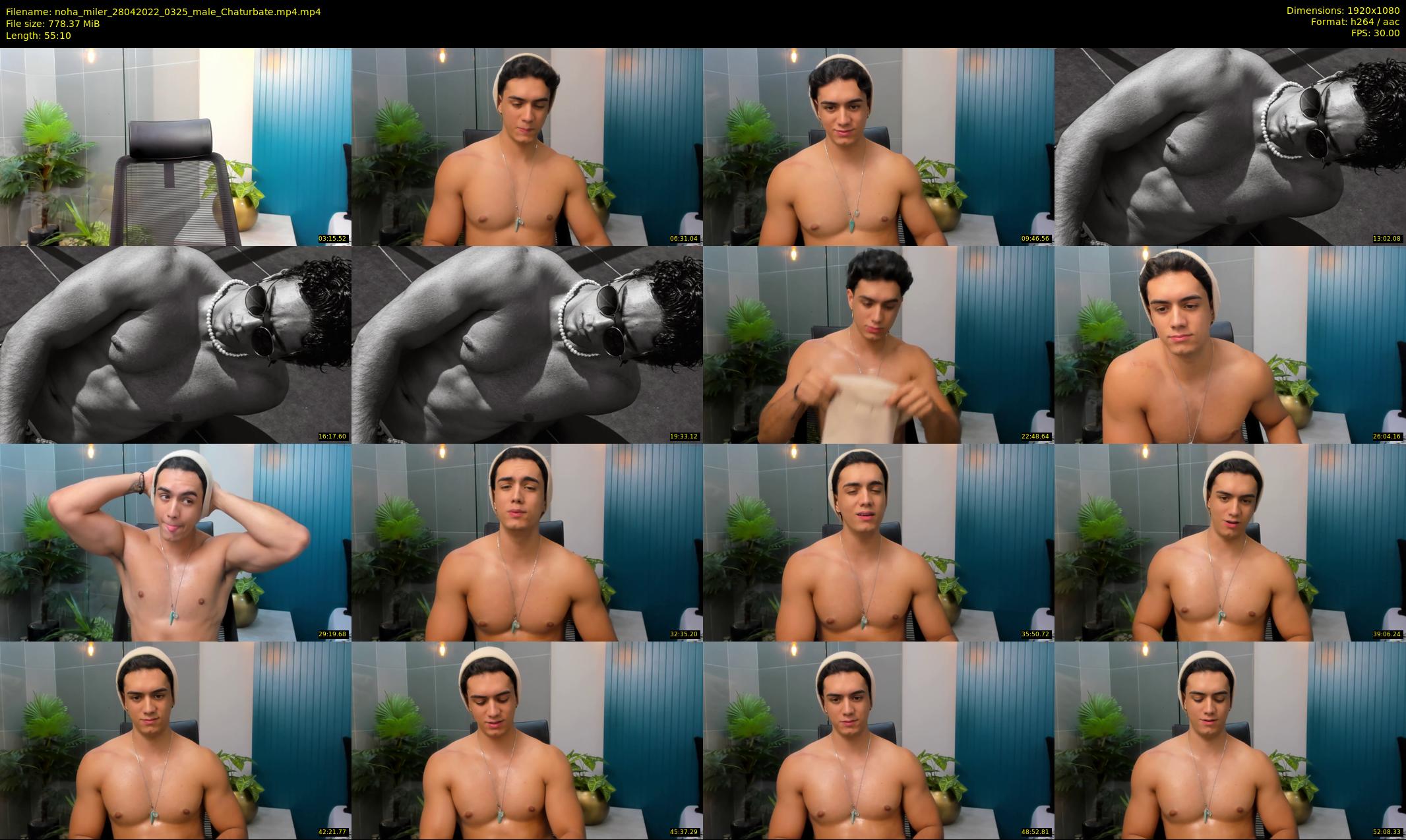 noha_miler — 56 minute Chaturbate male cam show recording, 1080p, Apr 28, 2022