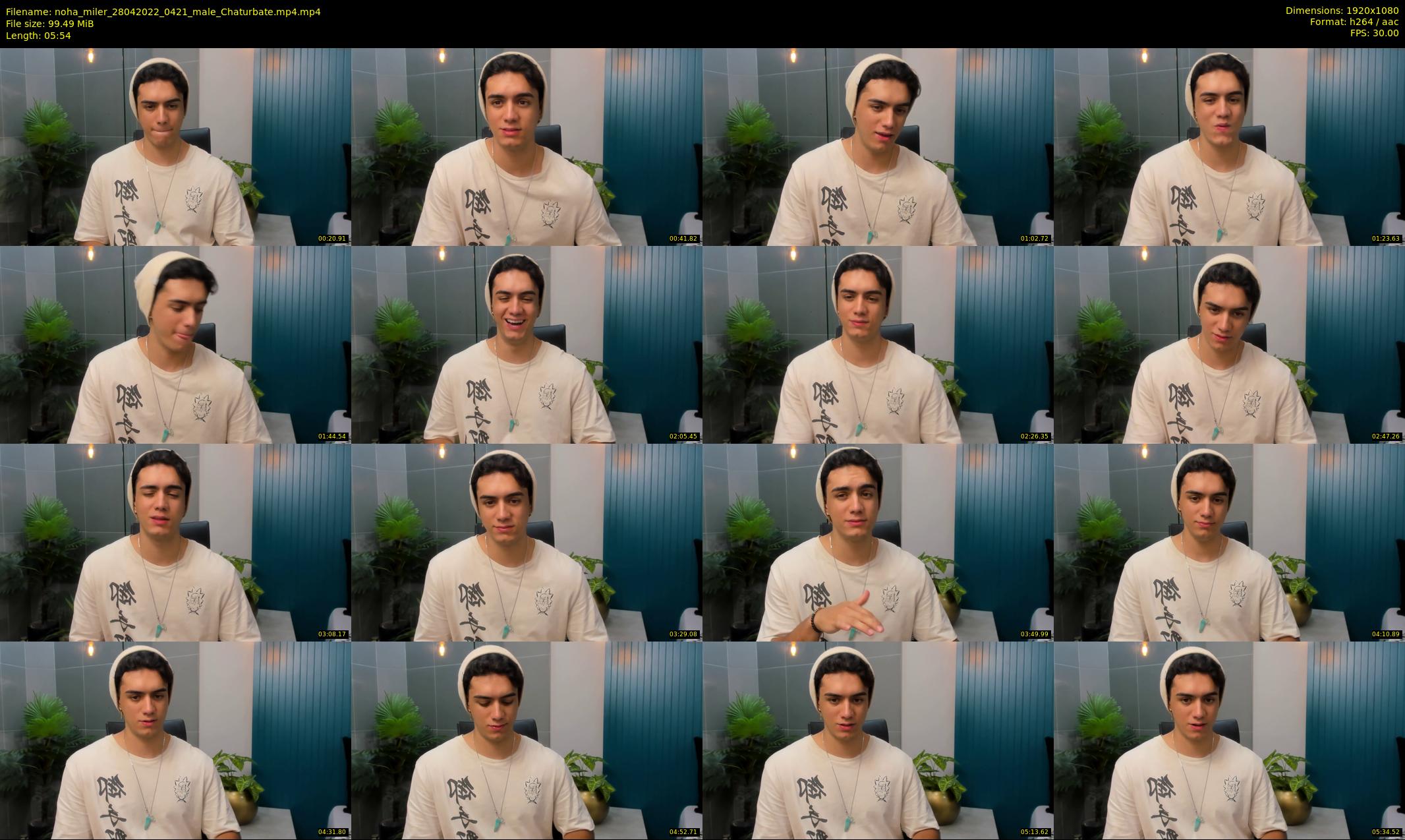 noha_miler — 6 minute Chaturbate male cam show recording, 1080p, Apr 28, 2022