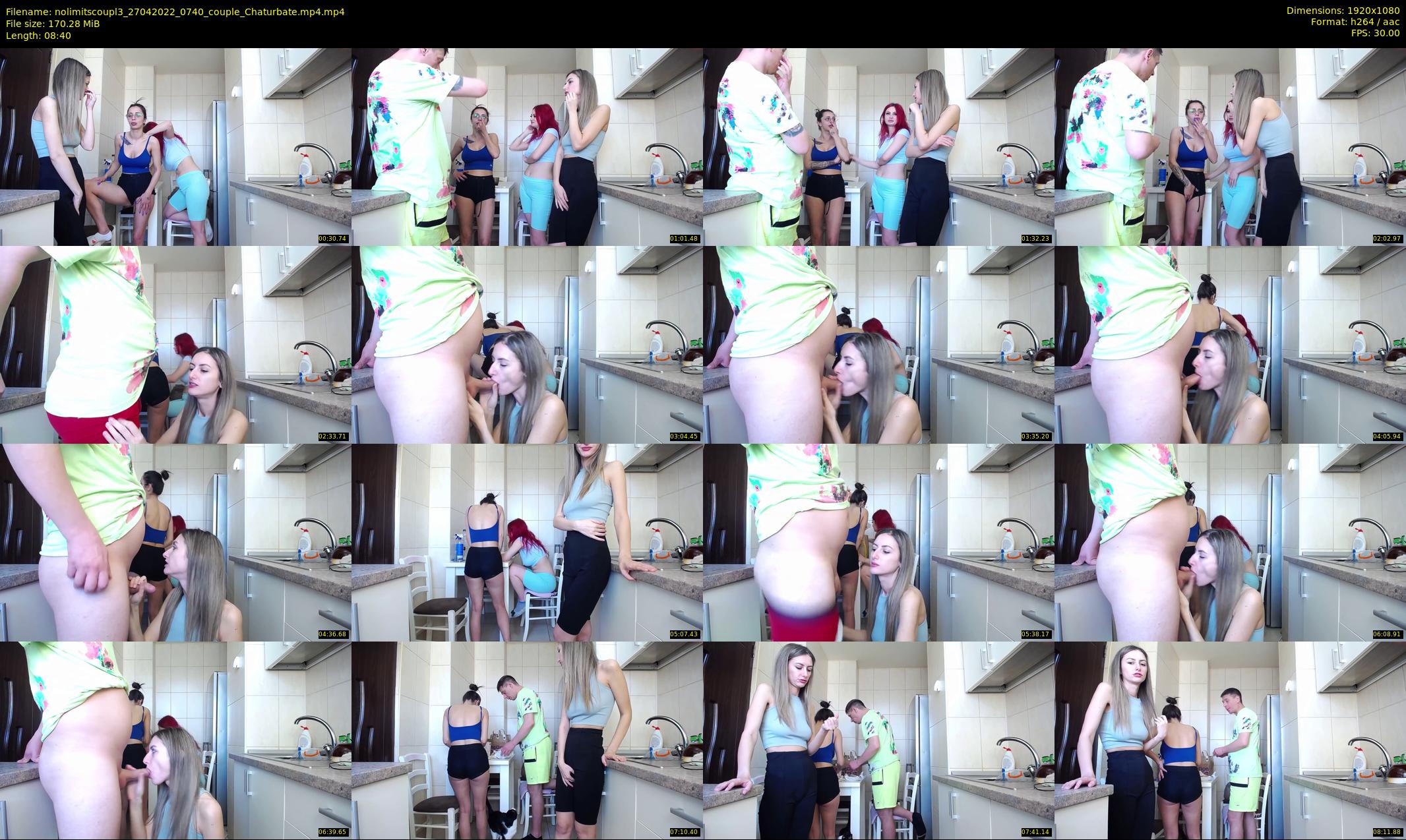nolimitscoupl3 — 9 minute Chaturbate couple cam show recording, 1080p, Apr 27, 2022