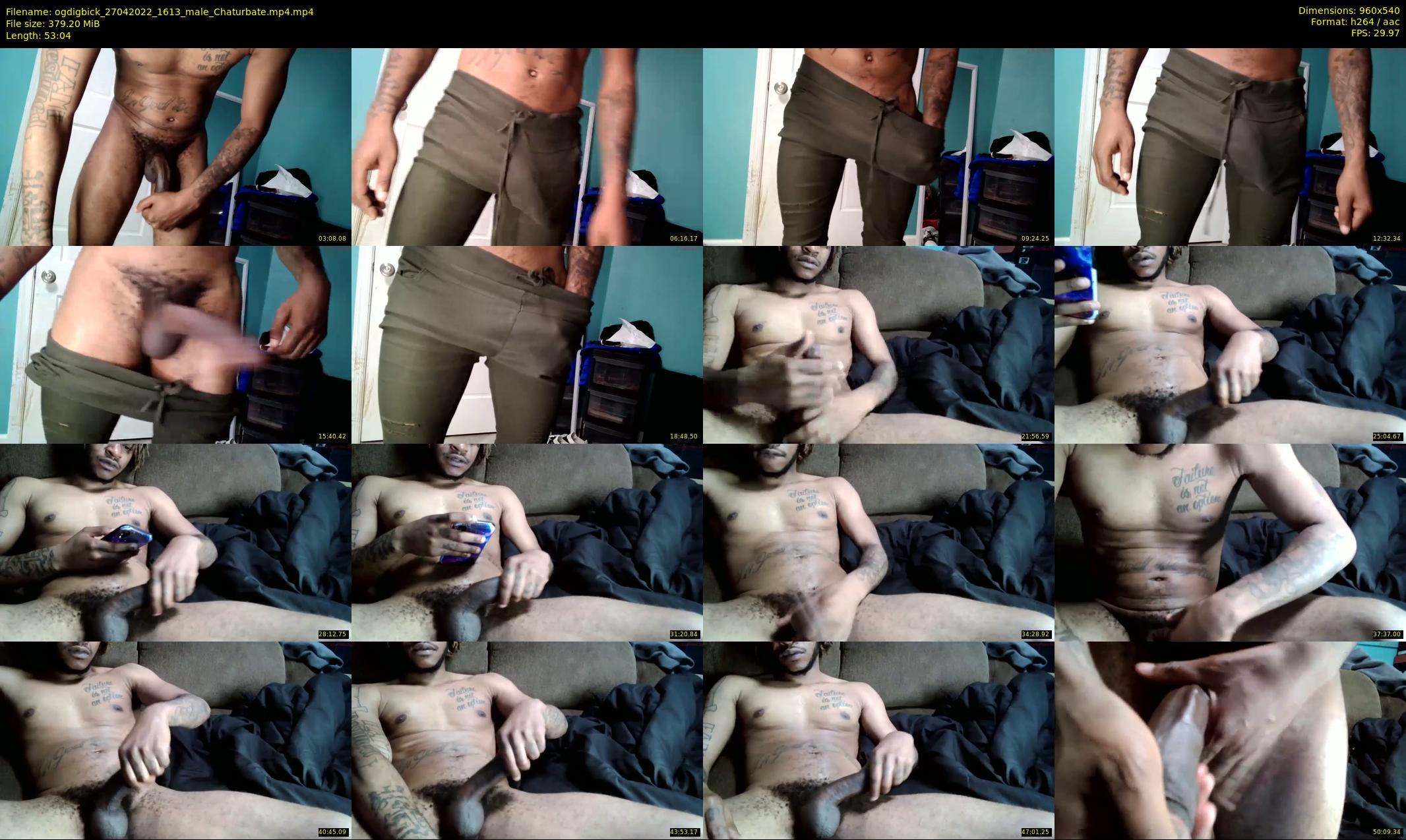 ogdigbick — 54 minute Chaturbate male cam show recording, 480p, Apr 27, 2022