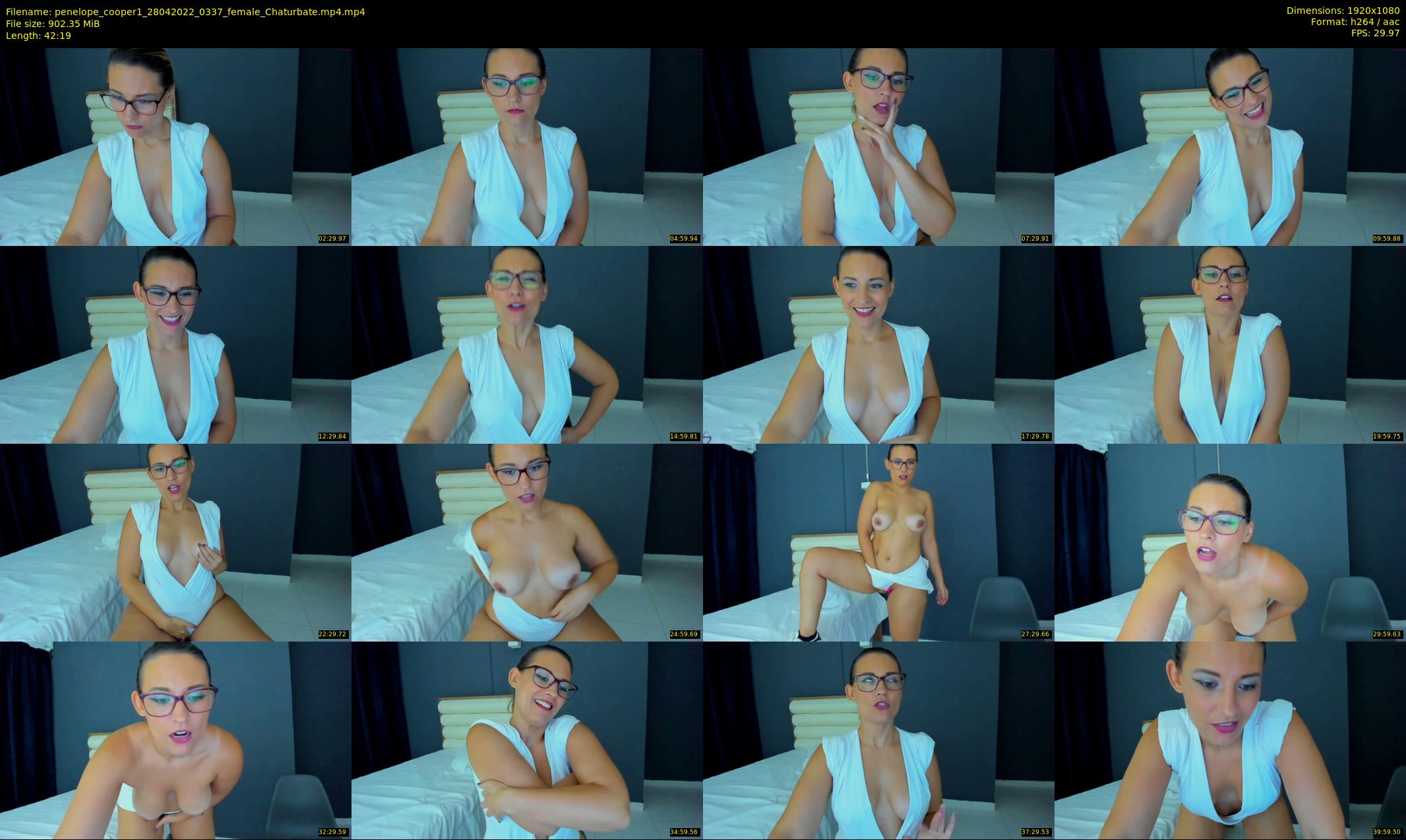 penelope_cooper1 — 43 minute Chaturbate female cam show recording, 1080p, Apr 28, 2022