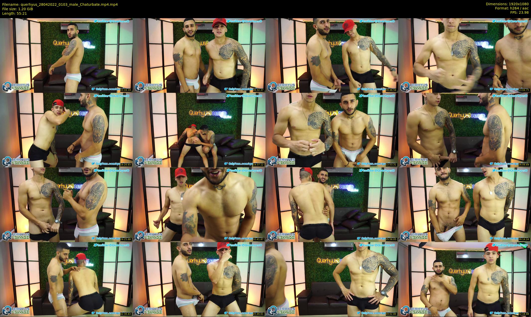 querhyus — 56 minute Chaturbate male cam show recording, 1080p, Apr 28, 2022