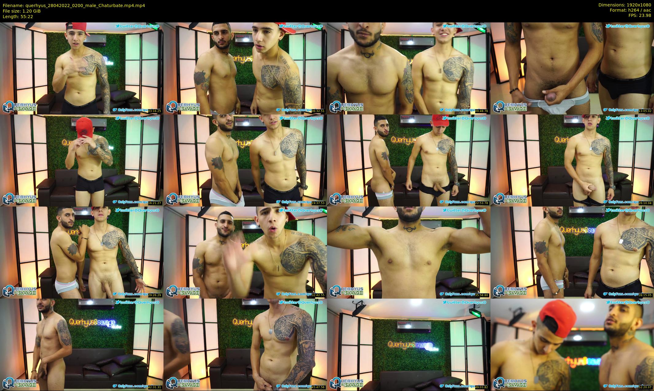 querhyus — 56 minute Chaturbate male cam show recording, 1080p, Apr 28, 2022