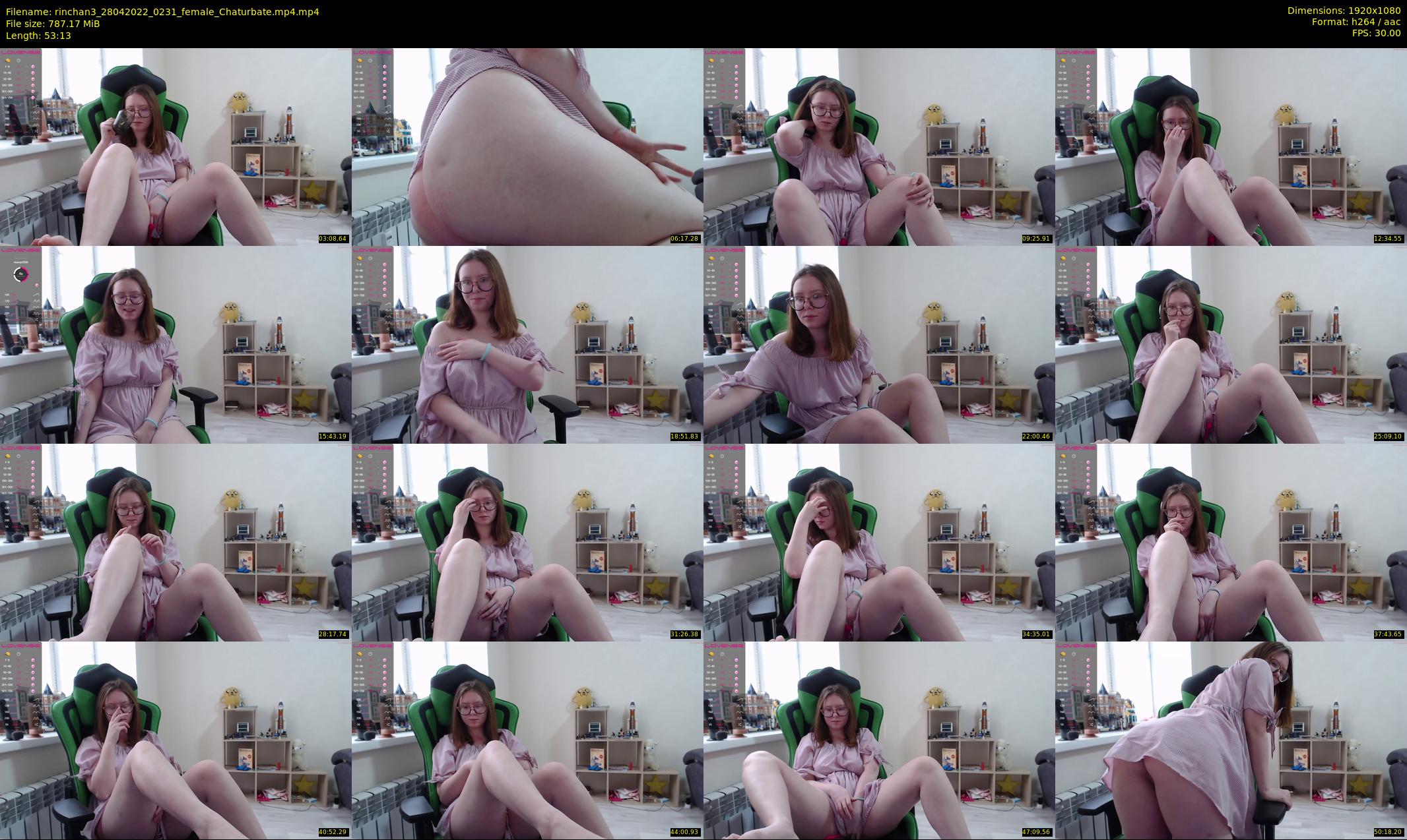 rinchan3 — 54 minute Chaturbate female cam show recording, 1080p, Apr 28, 2022