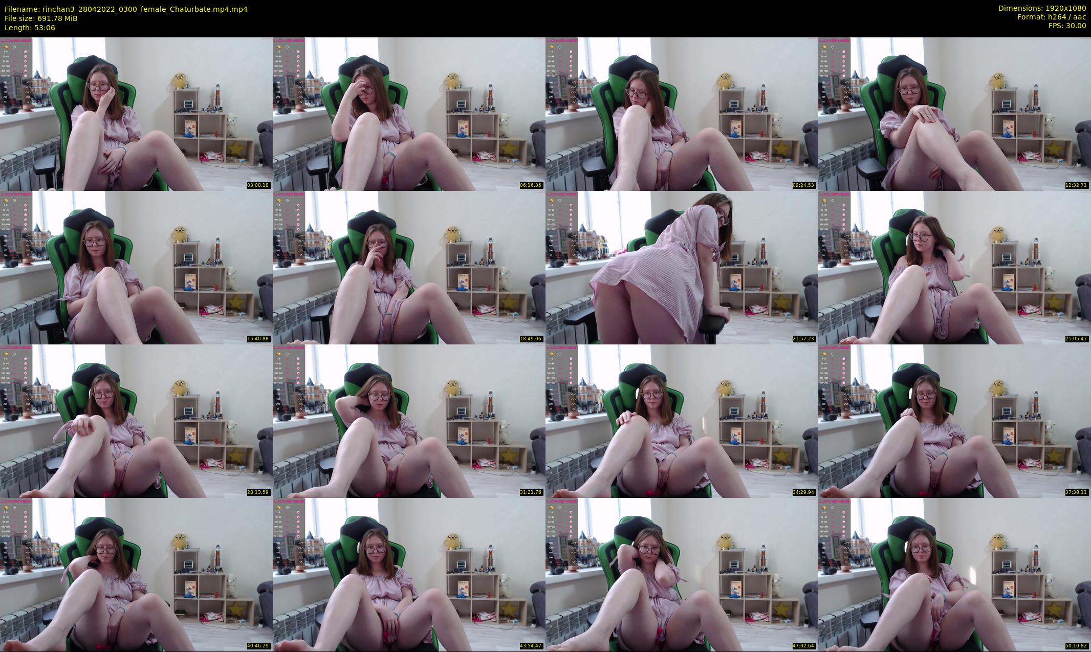 rinchan3 — 54 minute Chaturbate female cam show recording, 1080p, Apr 28, 2022