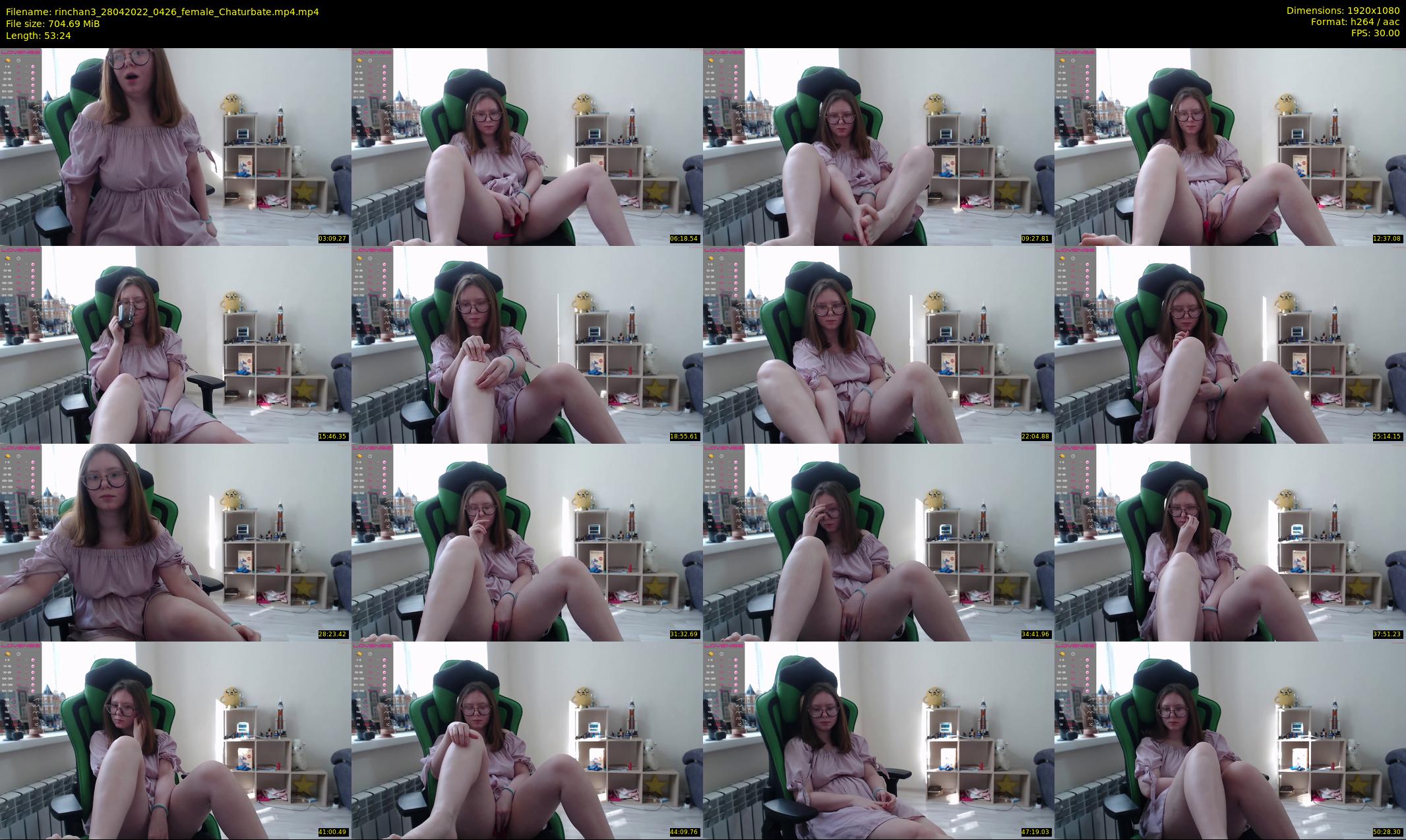rinchan3 — 54 minute Chaturbate female cam show recording, 1080p, Apr 28, 2022