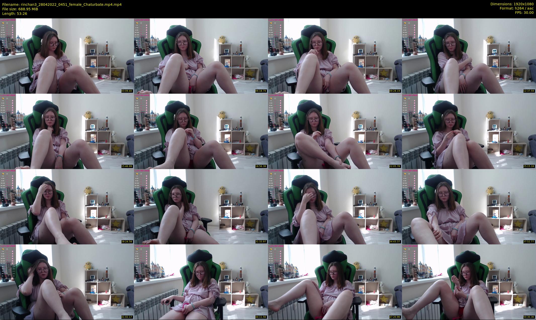 rinchan3 — 54 minute Chaturbate female cam show recording, 1080p, Apr 28, 2022