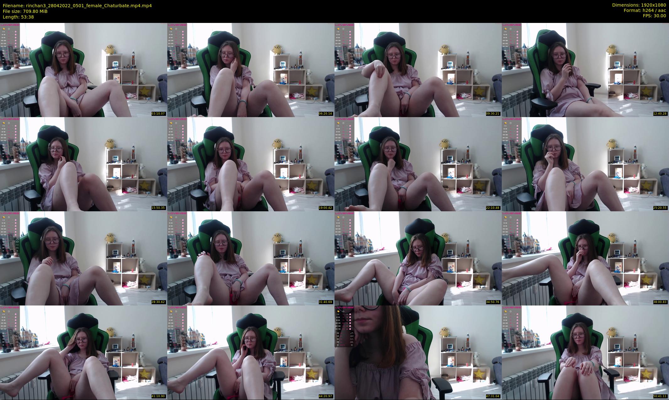 rinchan3 — 54 minute Chaturbate female cam show recording, 1080p, Apr 28, 2022