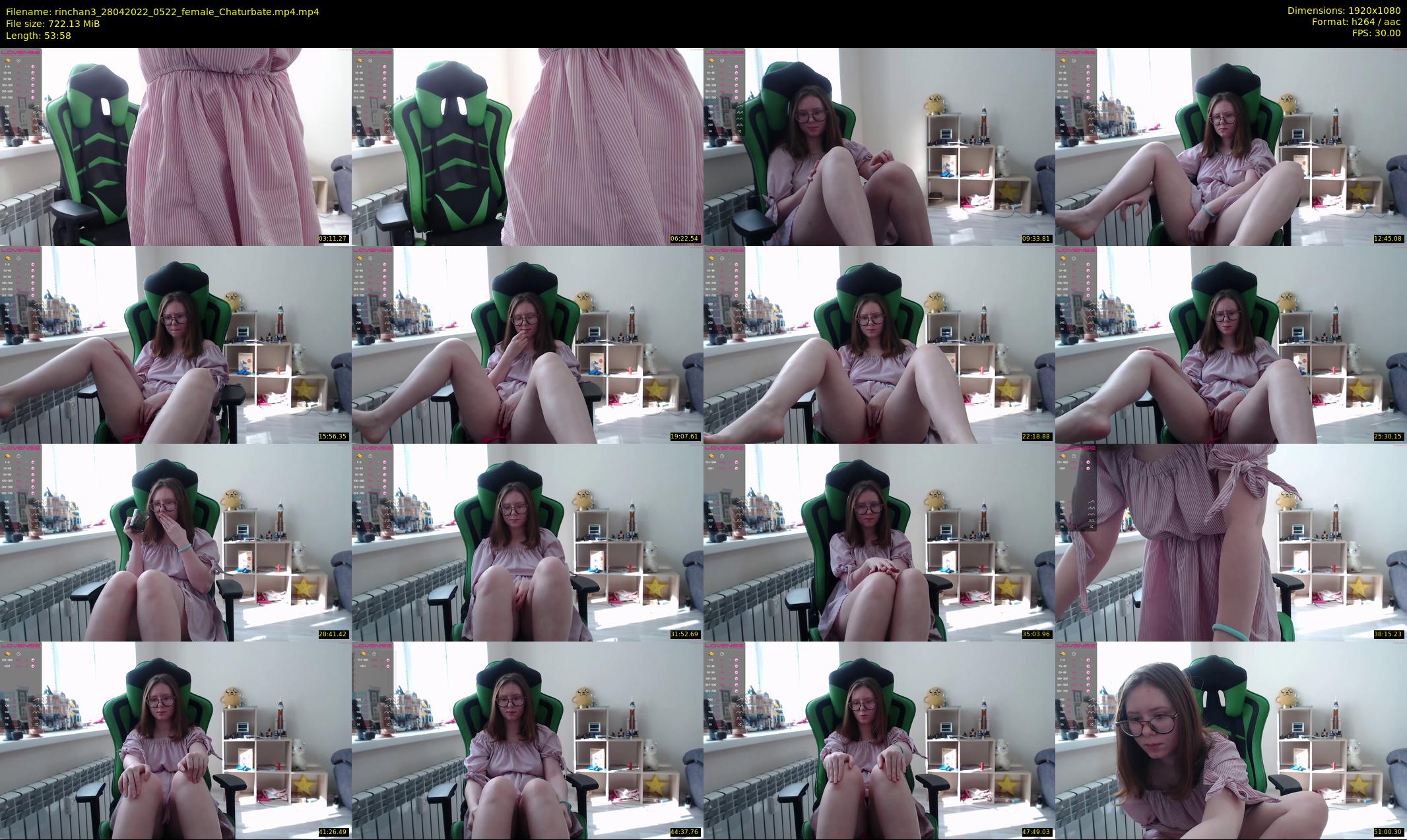 rinchan3 — 54 minute Chaturbate female cam show recording, 1080p, Apr 28, 2022