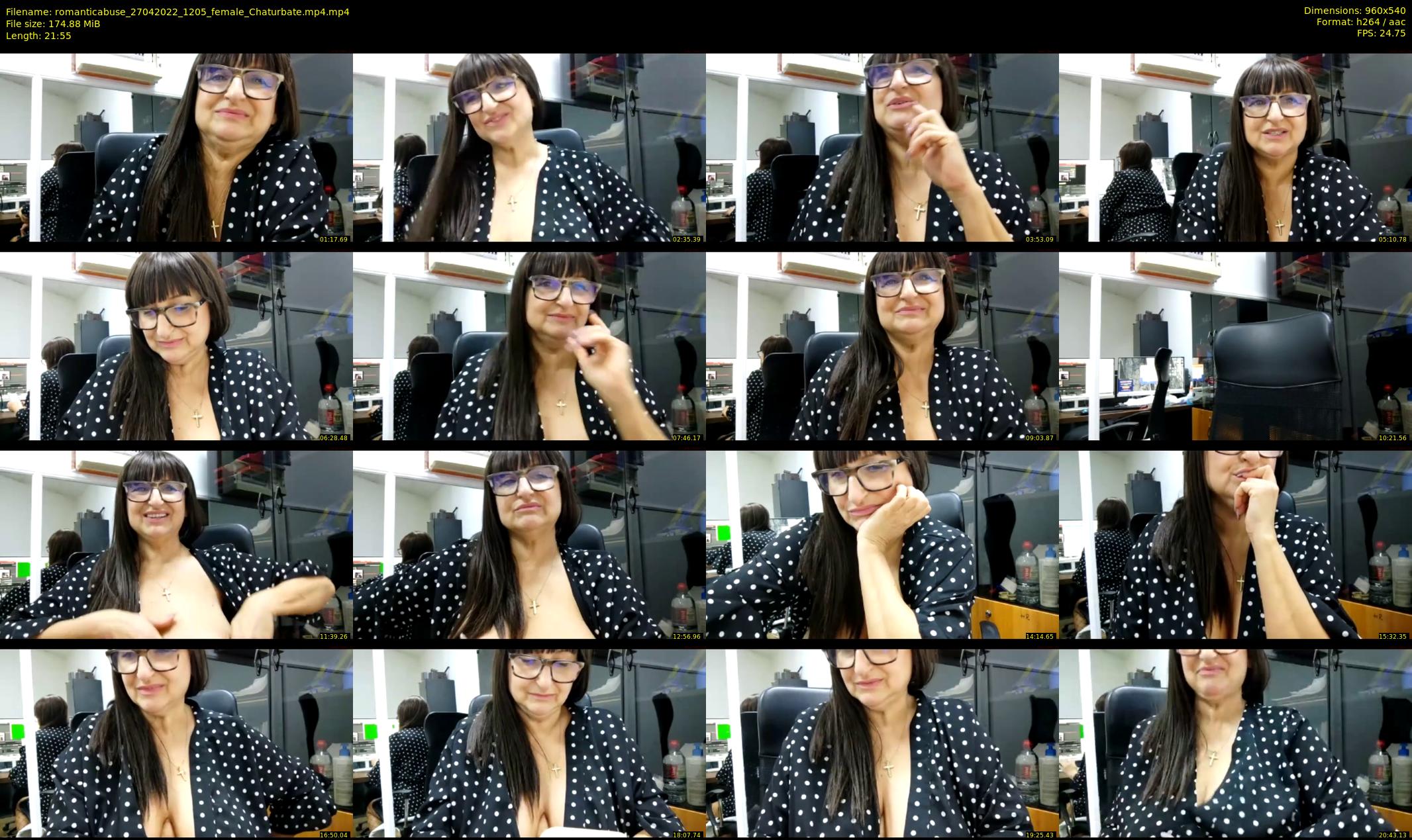 romanticabuse — 22 minute Chaturbate female cam show recording, 480p, Apr 27, 2022