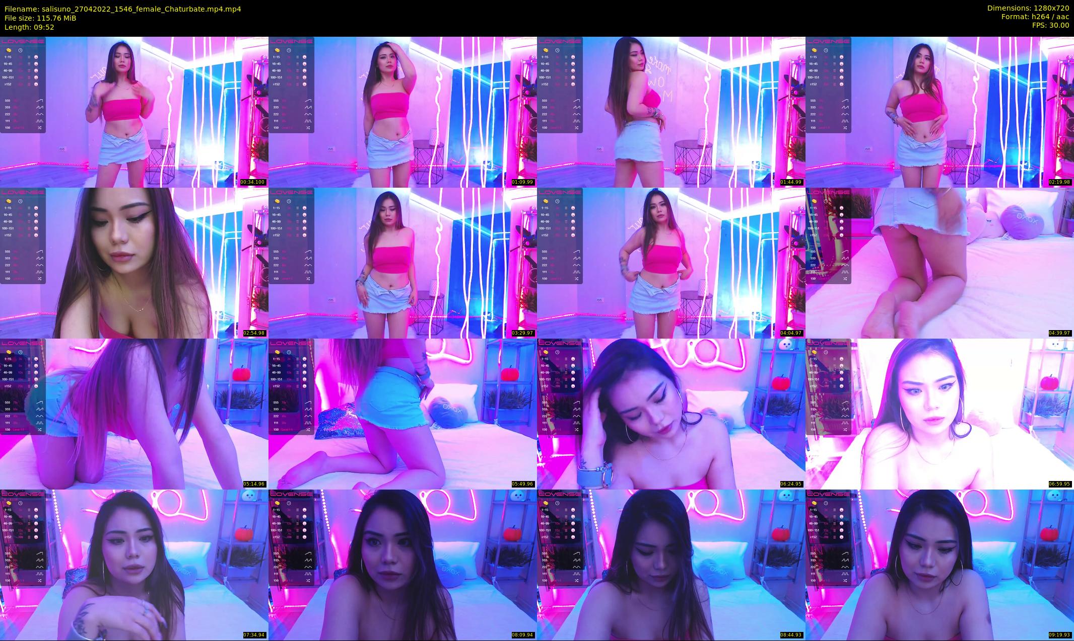 salisuno — 10 minute Chaturbate female cam show recording, 720p, Apr 27, 2022