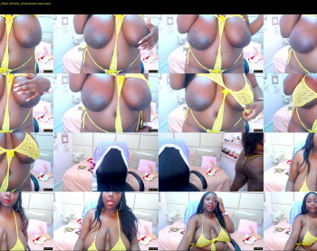 selene_ebony — 12 minute Chaturbate female cam show recording, 1080p, Apr 27, 2022
