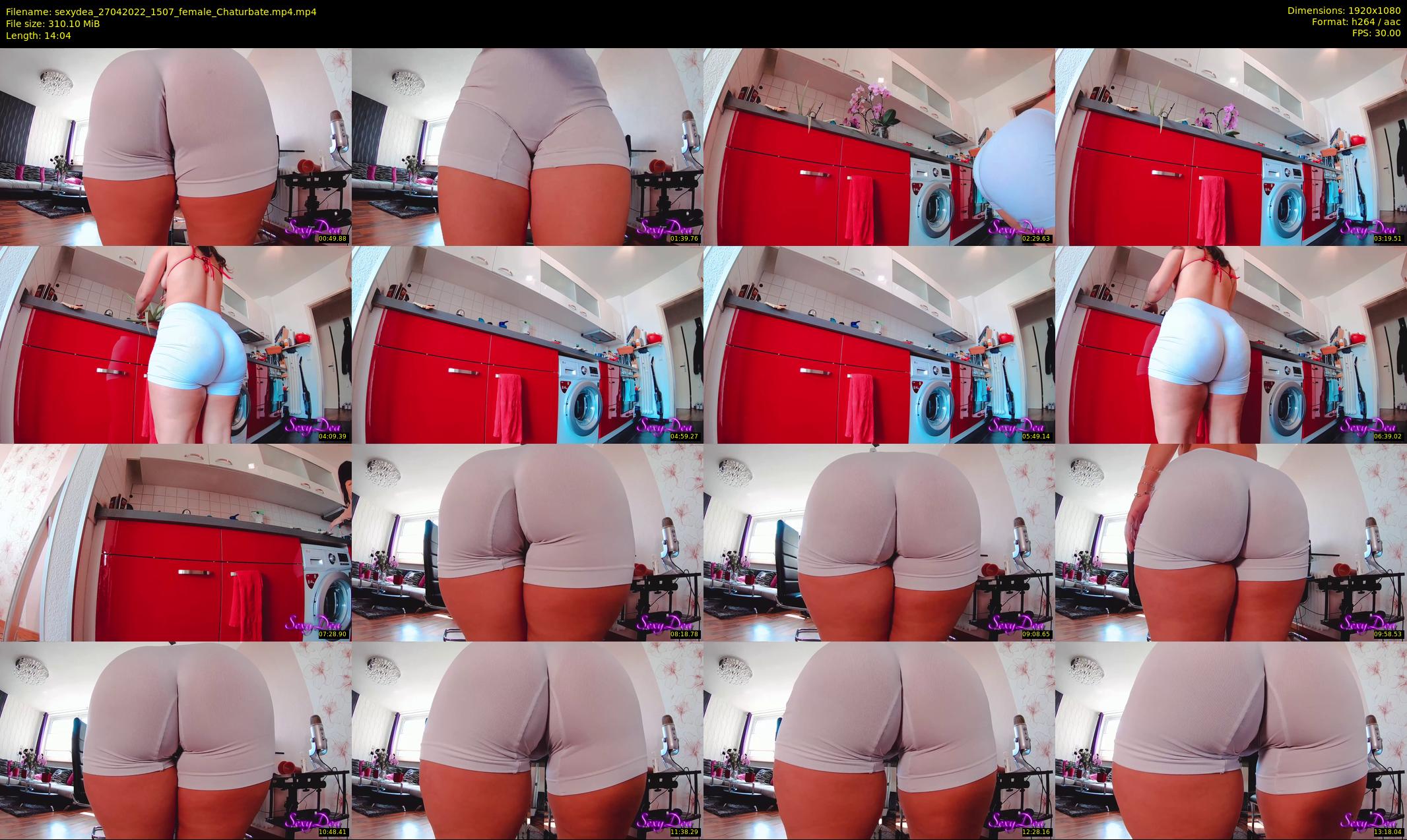 sexydea — 15 minute Chaturbate female cam show recording, 1080p, Apr 27, 2022