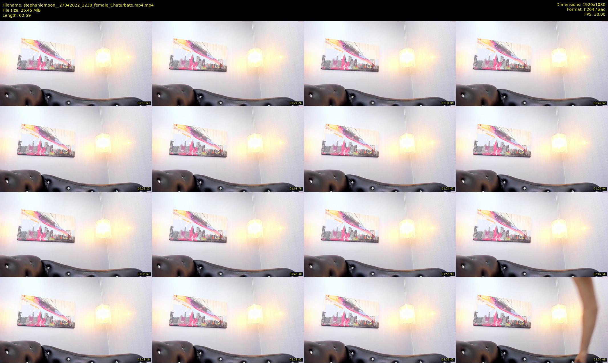 stephaniemoon_ — 3 minute Chaturbate female cam show recording, 1080p, Apr 27, 2022