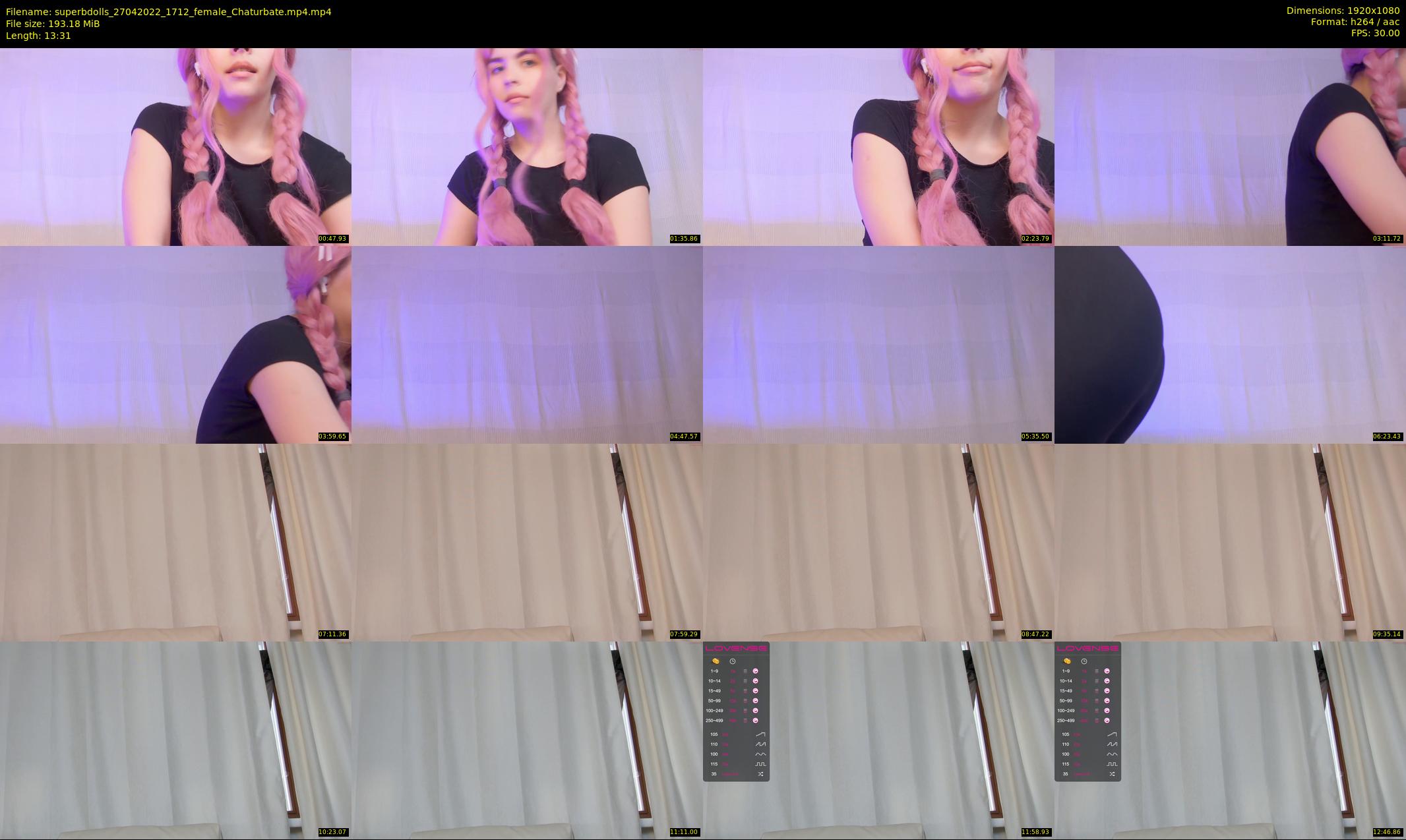 superbdolls — 14 minute Chaturbate couple cam show recording, 1080p, Apr 27, 2022