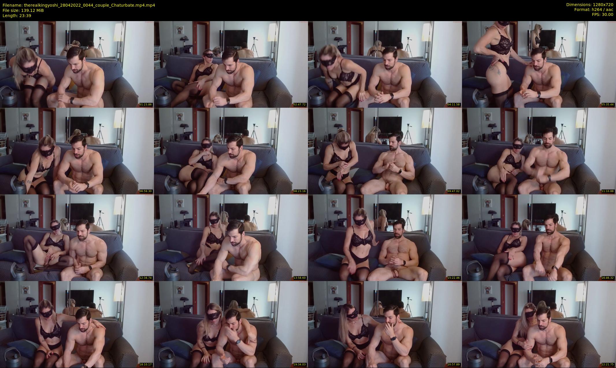 therealkingyoshi — 24 minute Chaturbate male cam show recording, 720p, Apr 28, 2022