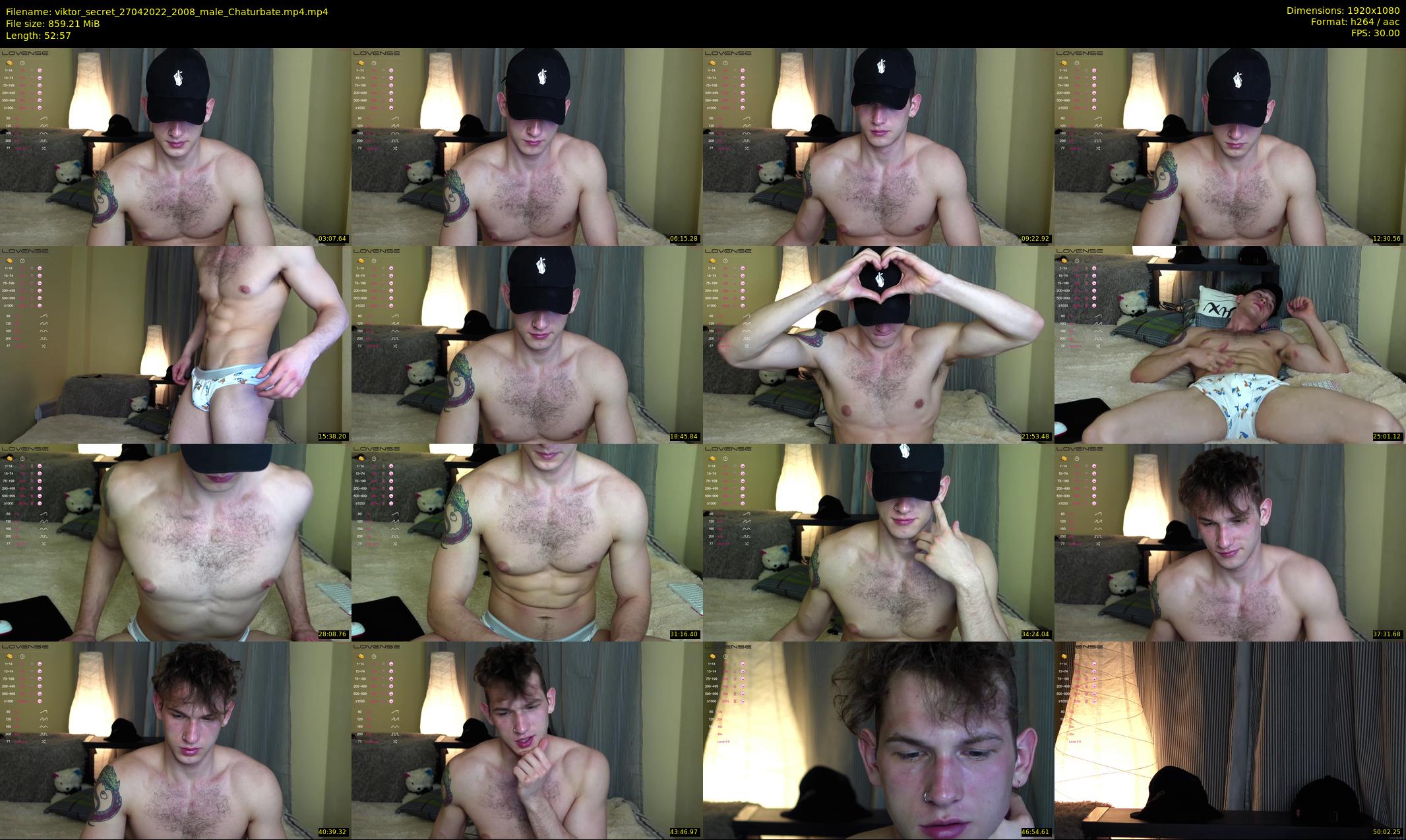 viktor_secret — 53 minute Chaturbate male cam show recording, 1080p, Apr 27, 2022