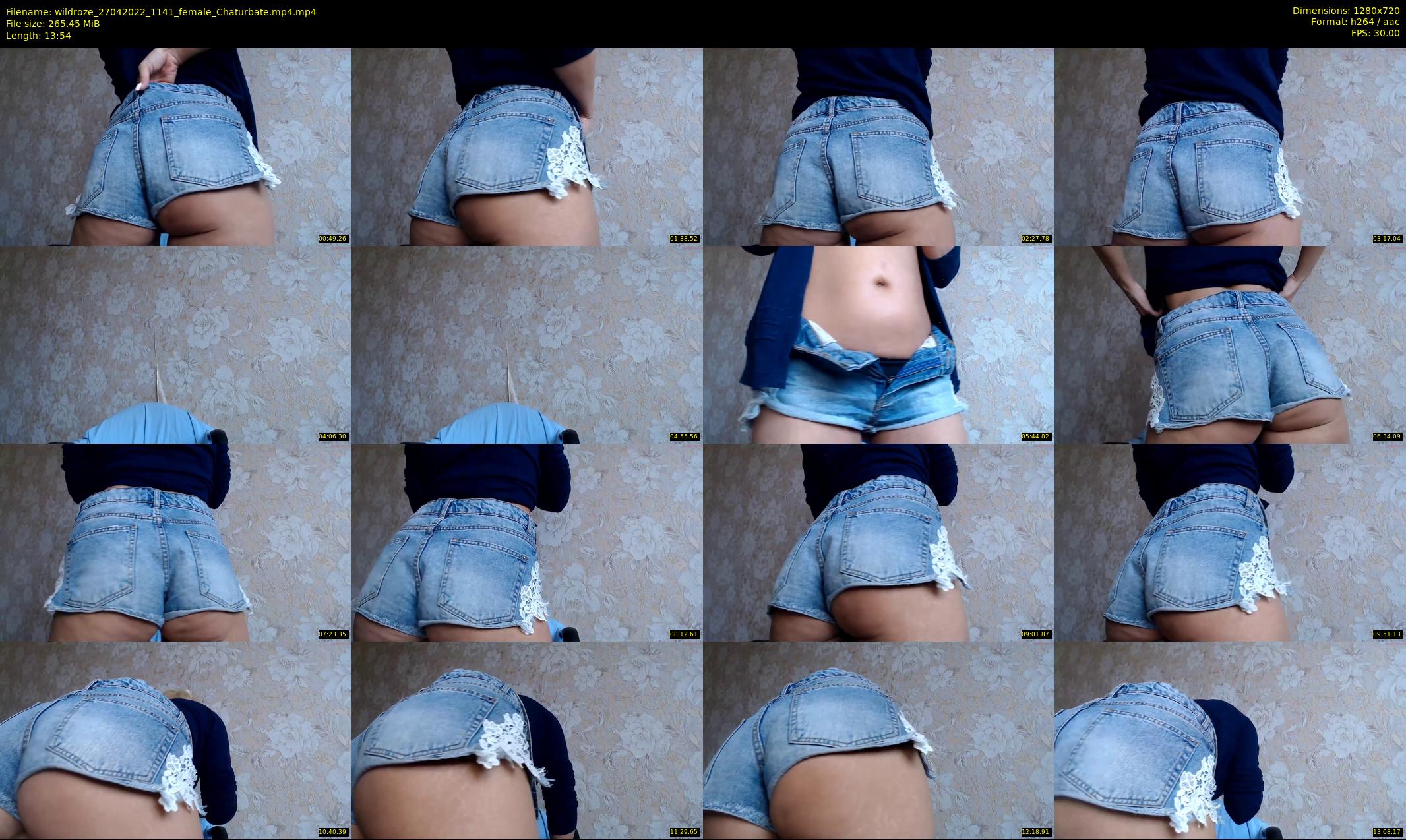 wildroze — 14 minute Chaturbate female cam show recording, 720p, Apr 27, 2022