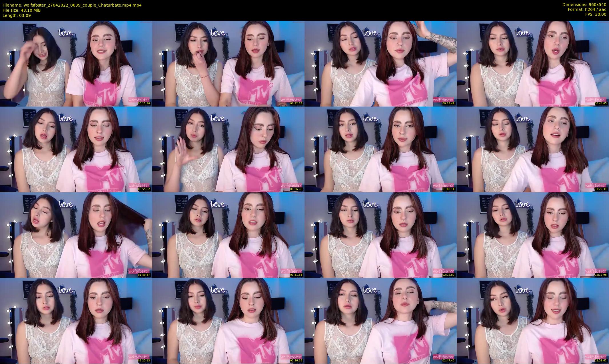 wolfsfoster — 4 minute Chaturbate couple cam show recording, 480p, Apr 27, 2022