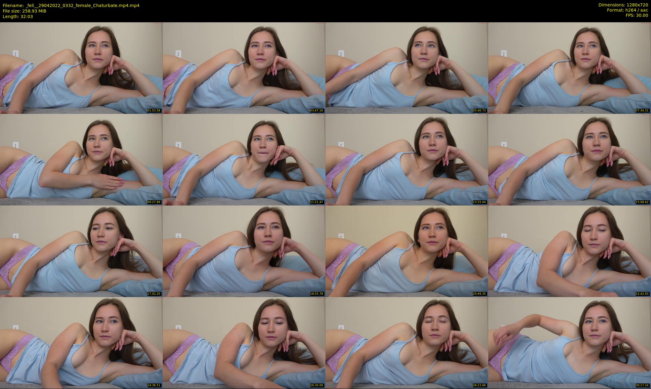 _feli_ — 33 minute Chaturbate female cam show recording, 720p, Apr 29, 2022