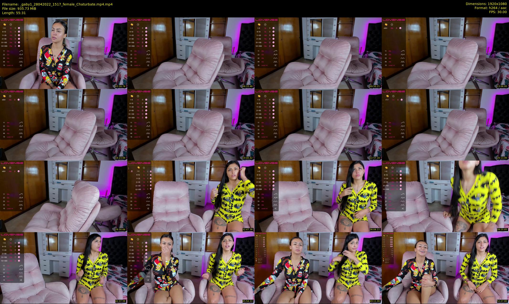 _gaby1 — 56 minute Chaturbate female cam show recording, 1080p, Apr 28, 2022
