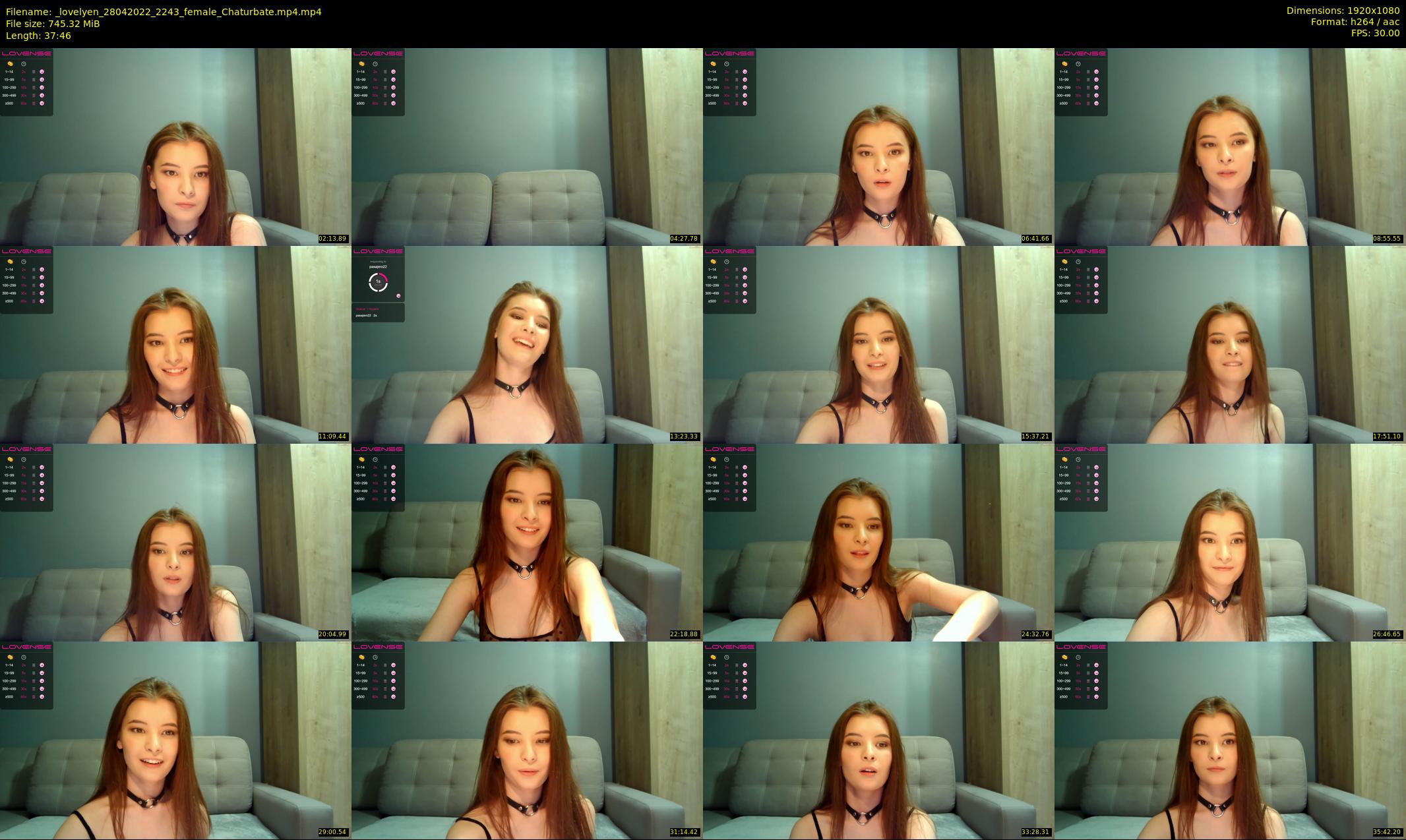 _lovelyen — 38 minute Chaturbate female cam show recording, 1080p, Apr 28, 2022