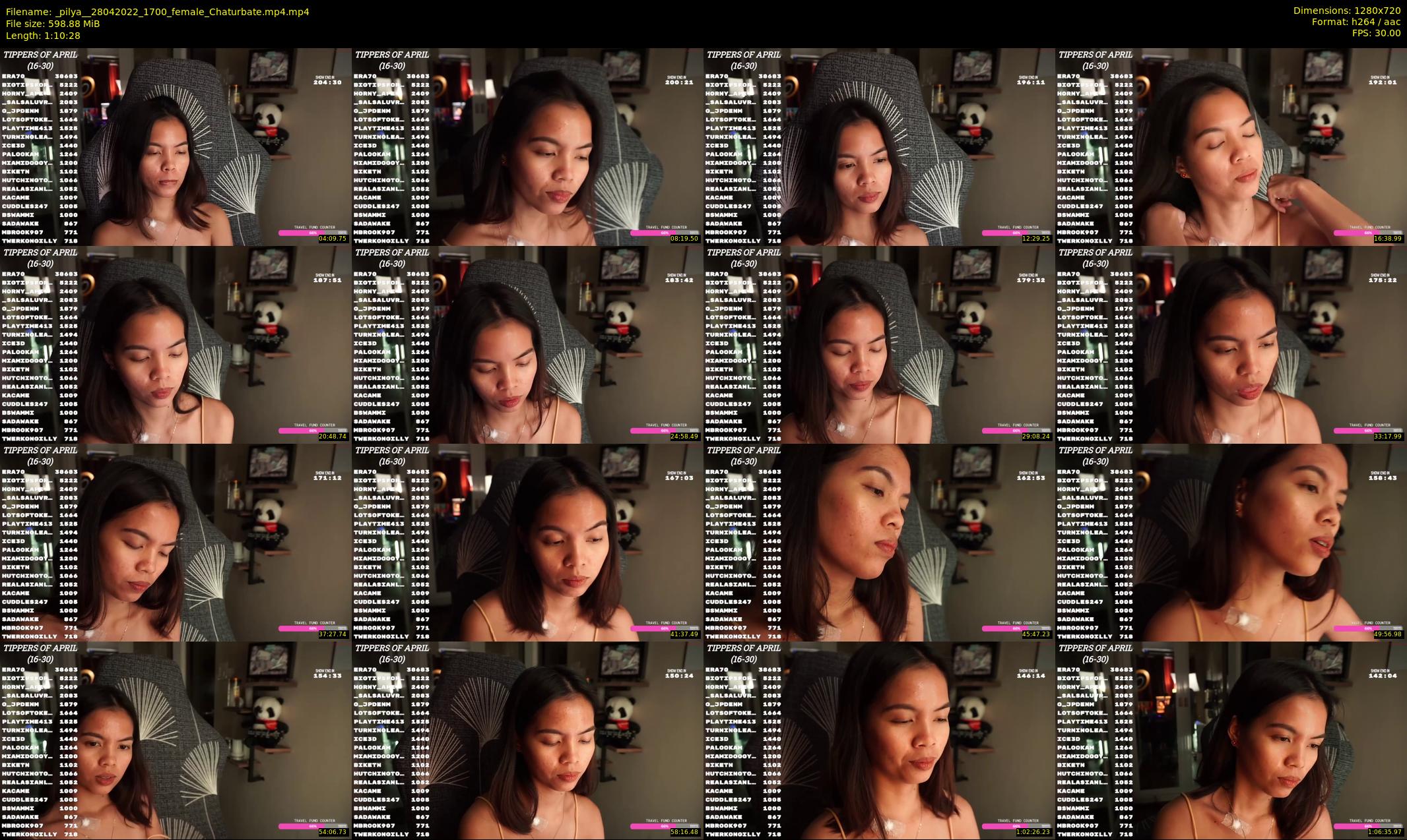 _pilya_ — 71 minute Chaturbate female cam show recording, 720p, Apr 28, 2022