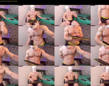 adam_muscle_ — 43 minute Chaturbate male cam show recording, 720p, Apr 28, 2022