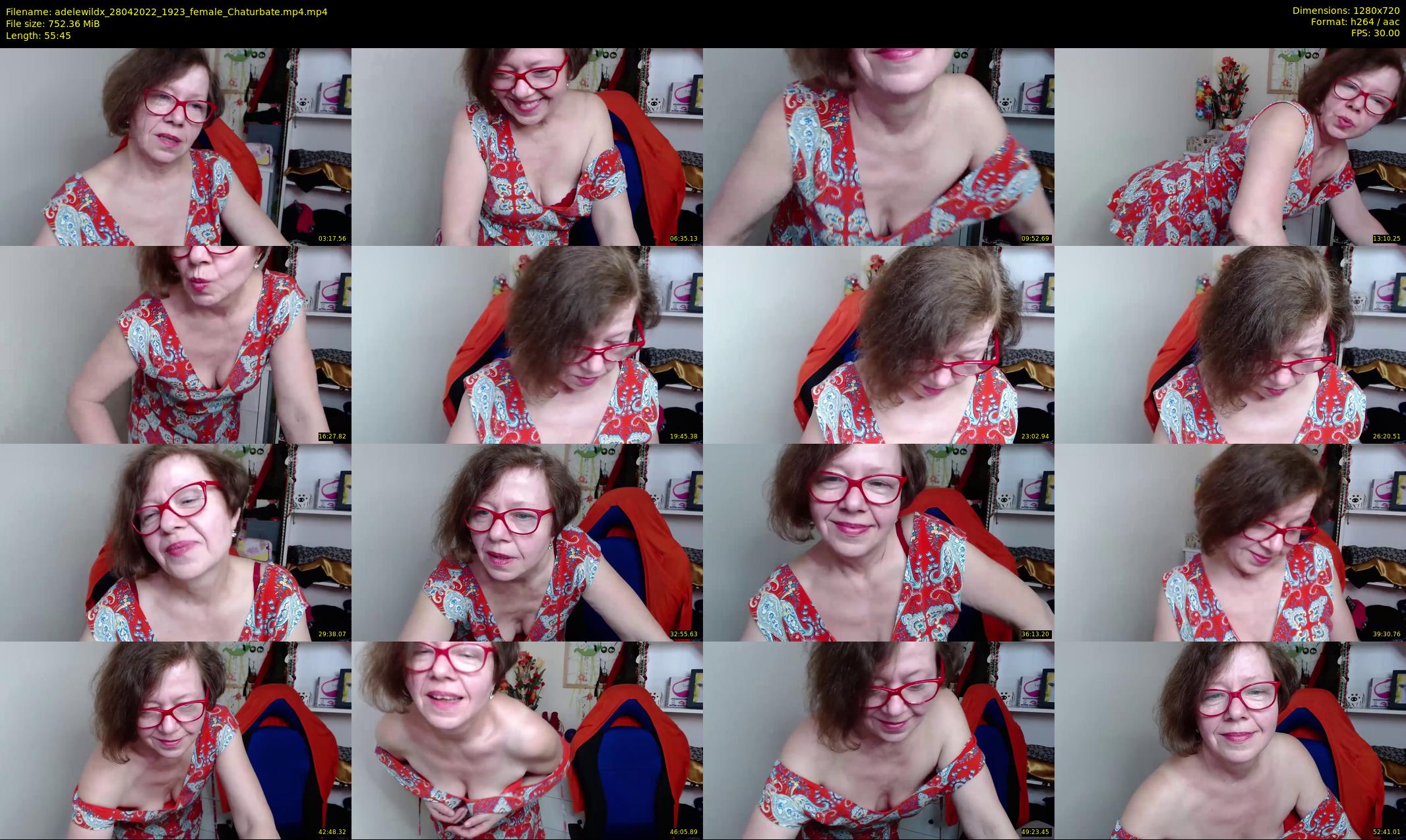adelewildx — 56 minute Chaturbate female cam show recording, 720p, Apr 28, 2022