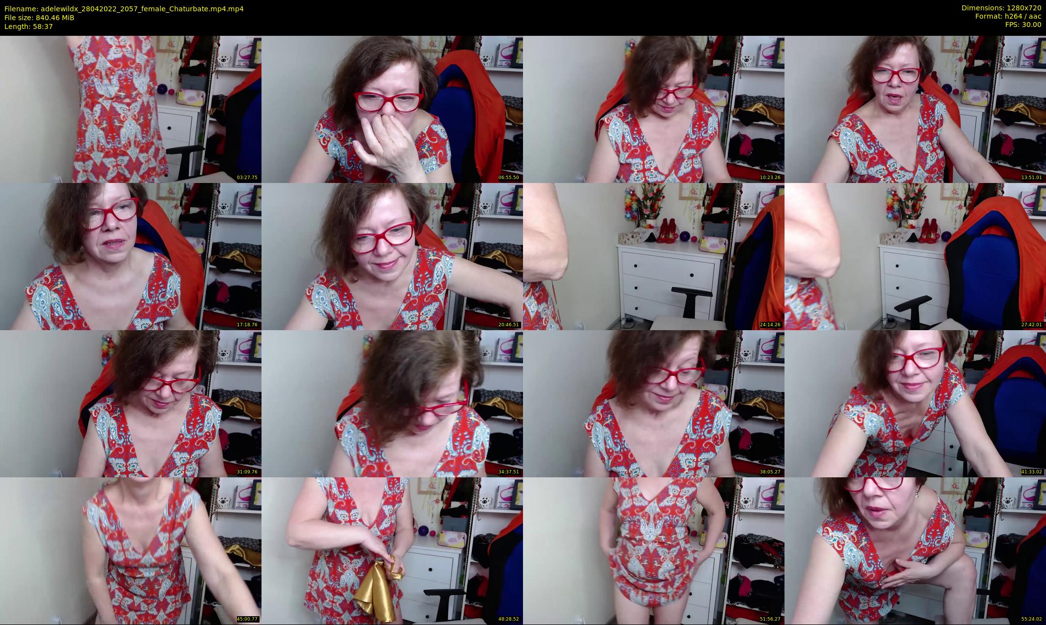 adelewildx — 59 minute Chaturbate female cam show recording, 720p, Apr 28, 2022