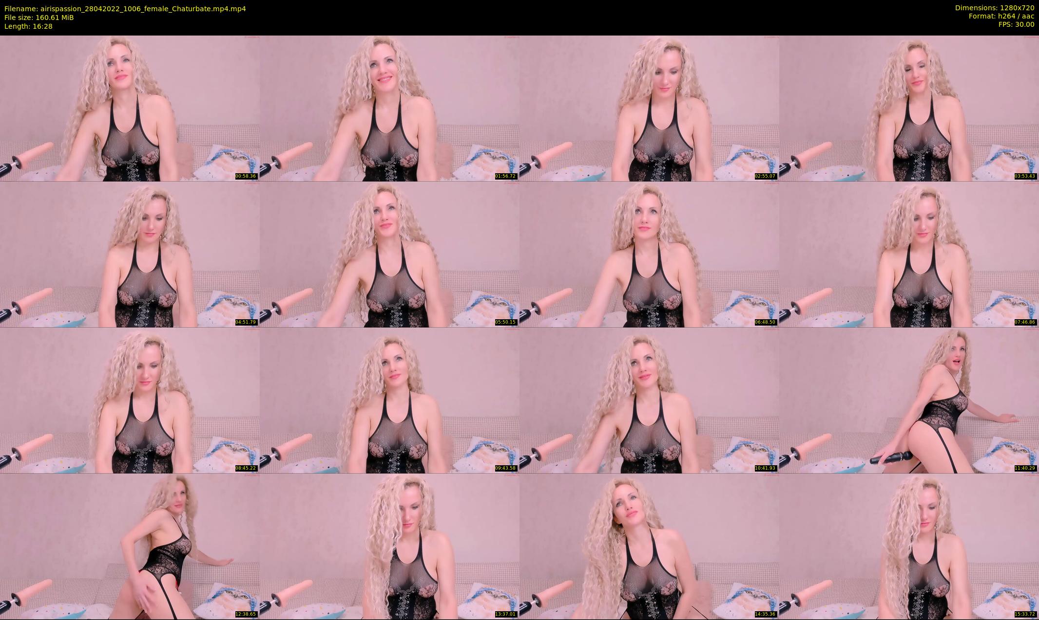 airispassion — 17 minute Chaturbate female cam show recording, 720p, Apr 28, 2022
