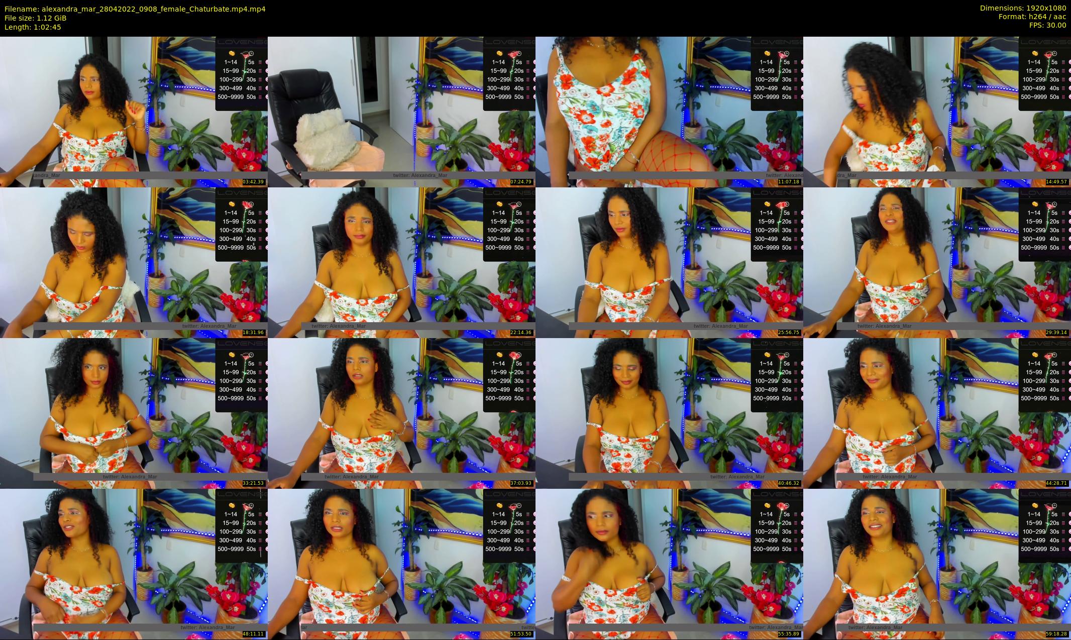 alexandra_mar — 63 minute Chaturbate female cam show recording, 1080p, Apr 28, 2022