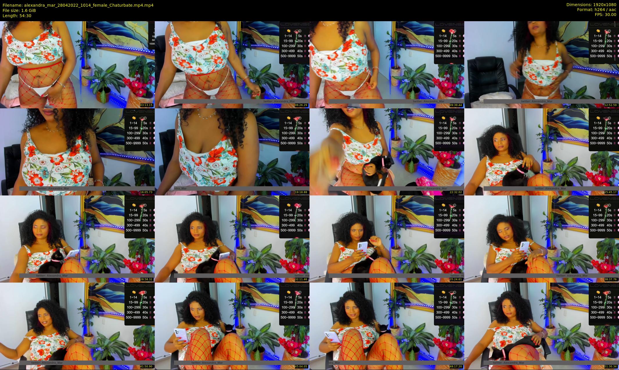 alexandra_mar — 55 minute Chaturbate female cam show recording, 1080p, Apr 28, 2022
