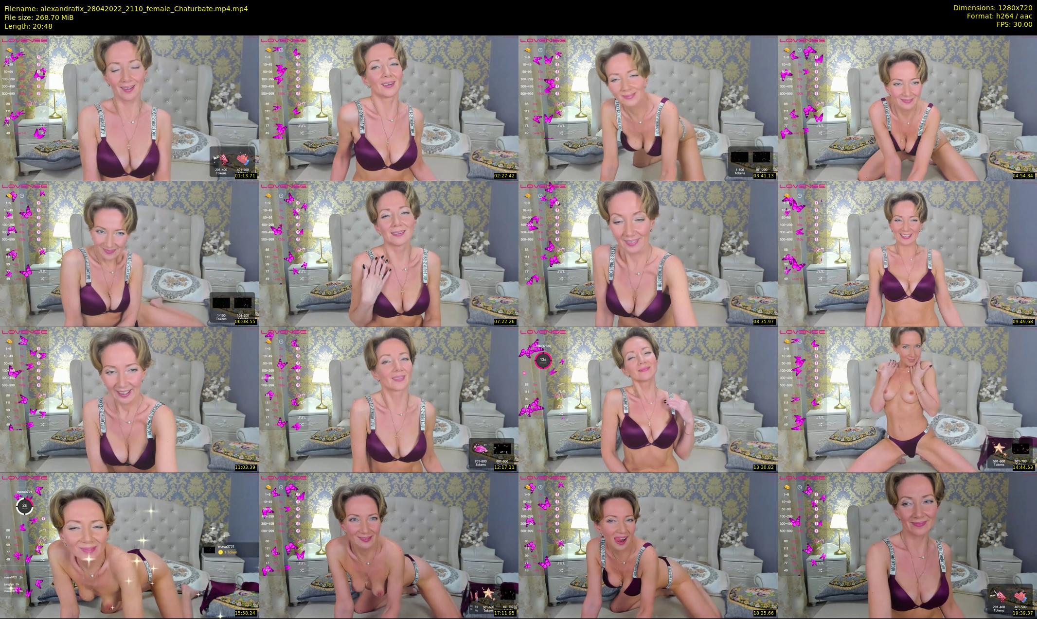 alexandrafix — 21 minute Chaturbate female cam show recording, 720p, Apr 28, 2022