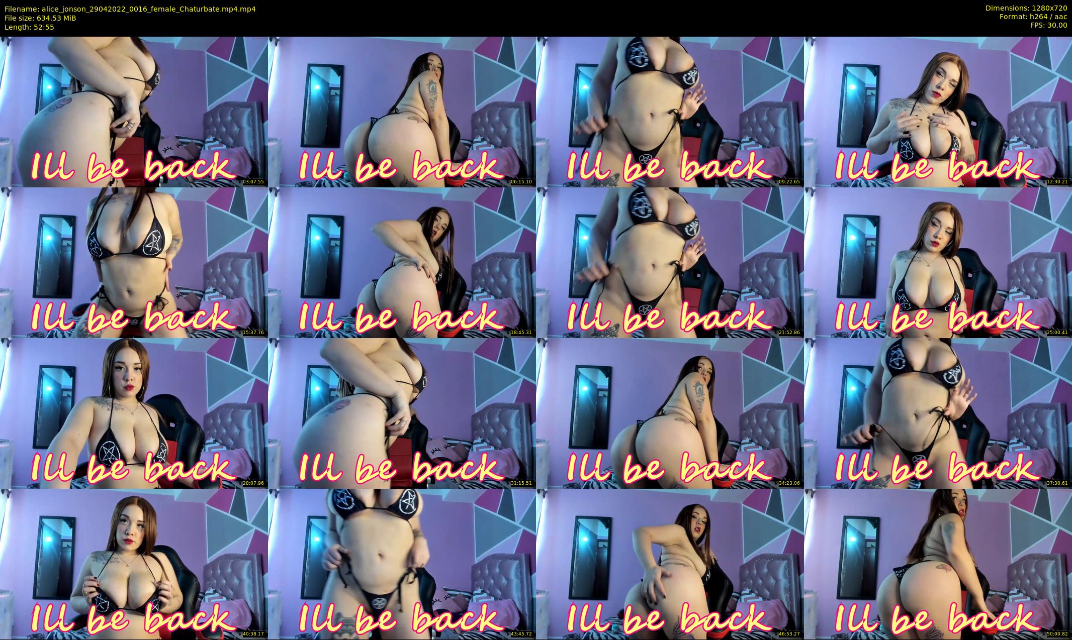 alice_jonson — 53 minute Chaturbate female cam show recording, 720p, Apr 29, 2022
